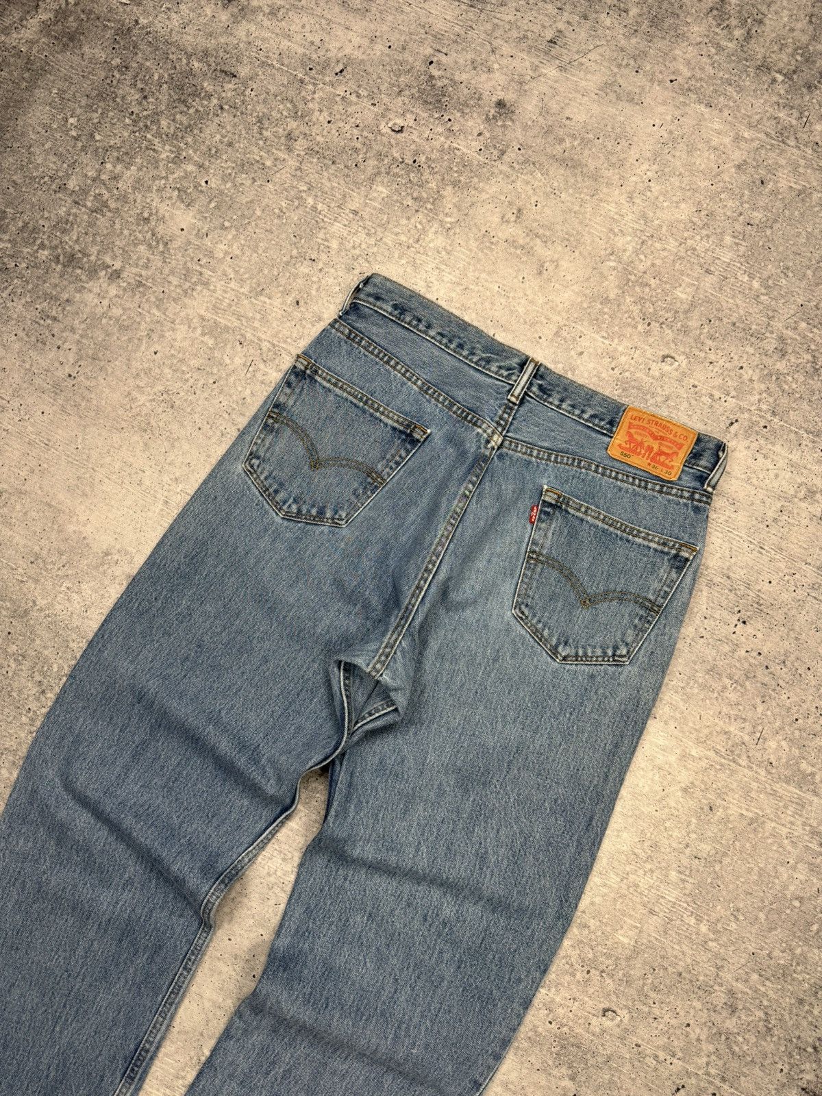 Levi's × Levi's Vintage Clothing × Vintage Vintage Levi’s 550 501 Blue Stonewashed Denim Jeans Trousers Size US 36 / EU 52 - 17 Thumbnail