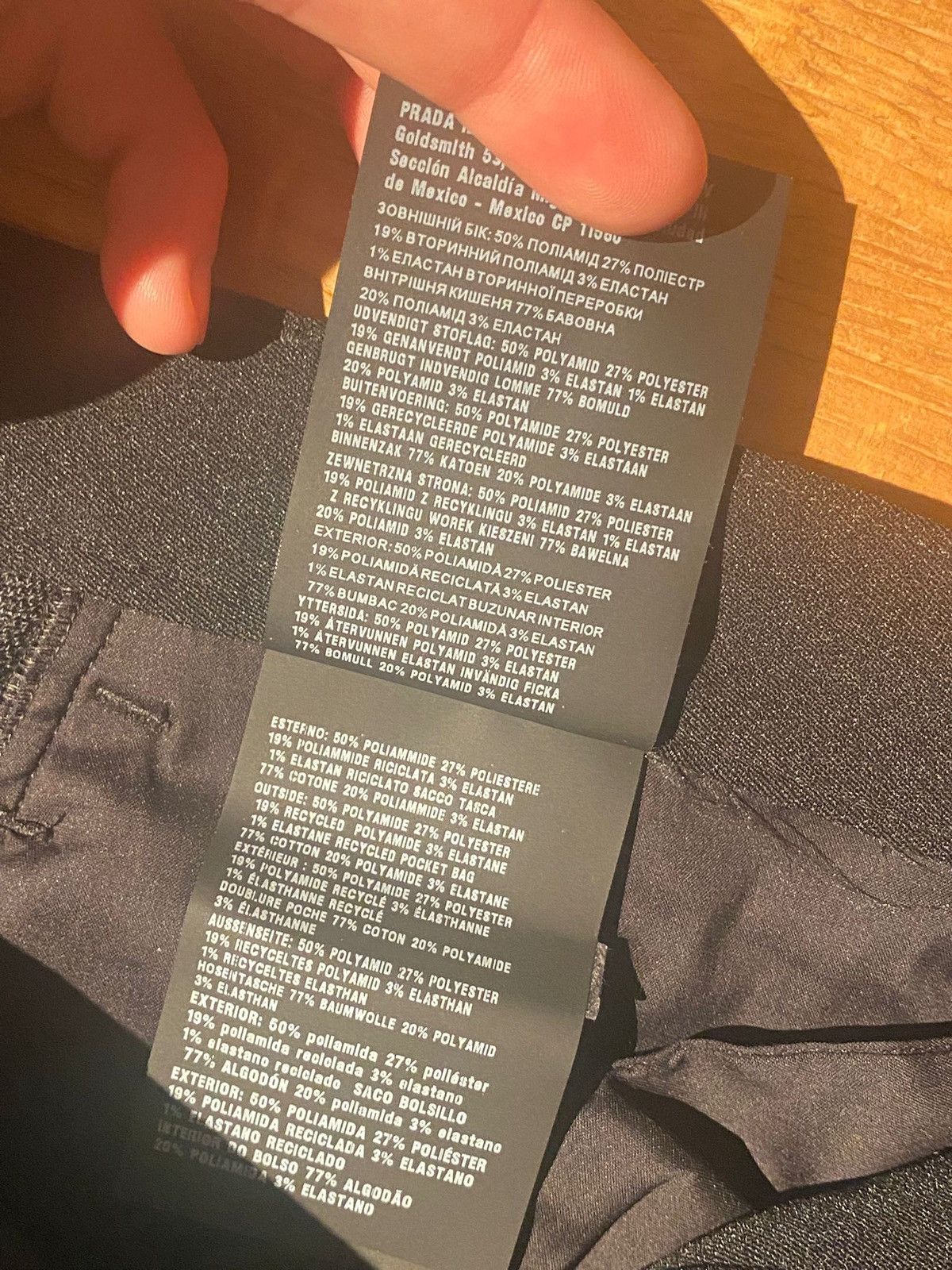 Prada Prada Gabardine Slim Trousers Size US 32 / EU 48 - 13 Thumbnail
