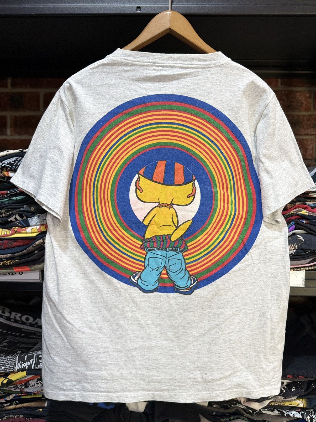 Cartoon Network Vintage 90s Tweety Raibow Backhit Warner Bros Tee Size US L / EU 52-54 / 3 - 2 Thumbnail