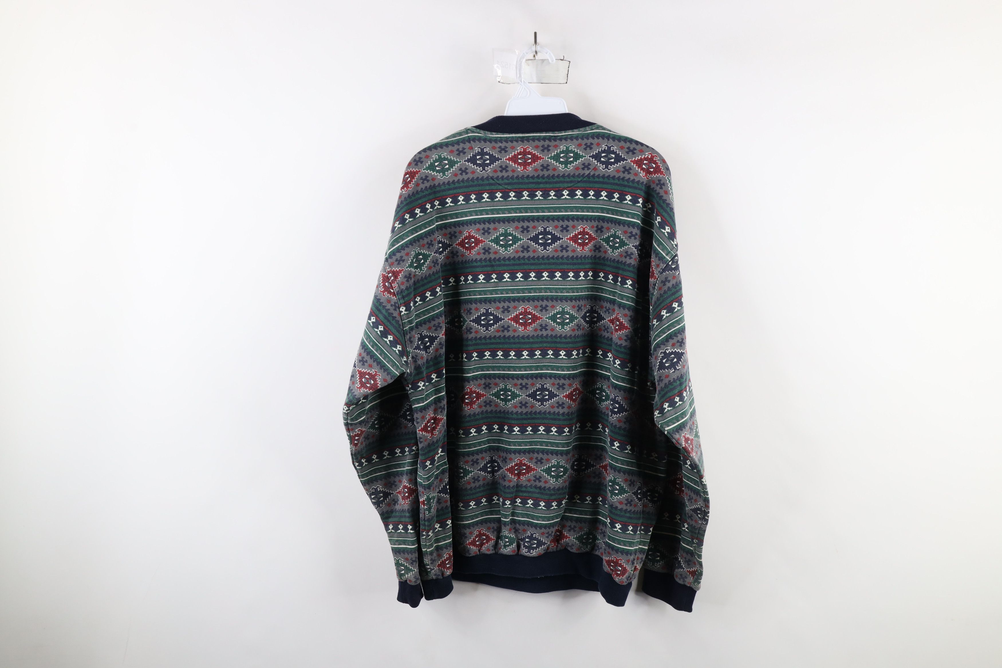 Vintage Vintage 90s Streetwear Southwestern Fiesta Sweatshirt Size US XL / EU 56 / 4 - 8 Thumbnail