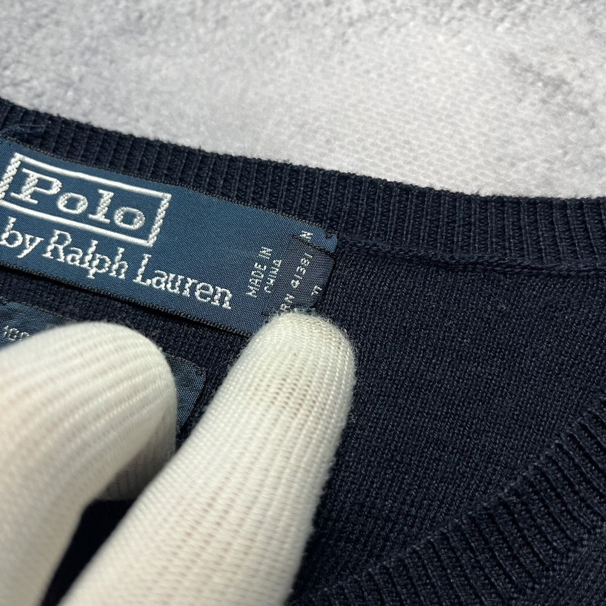 Polo Ralph Lauren Vintage Polo Ralph Lauren Blue Sweater Vest Streetwear Y2K Size US XL / EU 56 / 4 - 6 Thumbnail