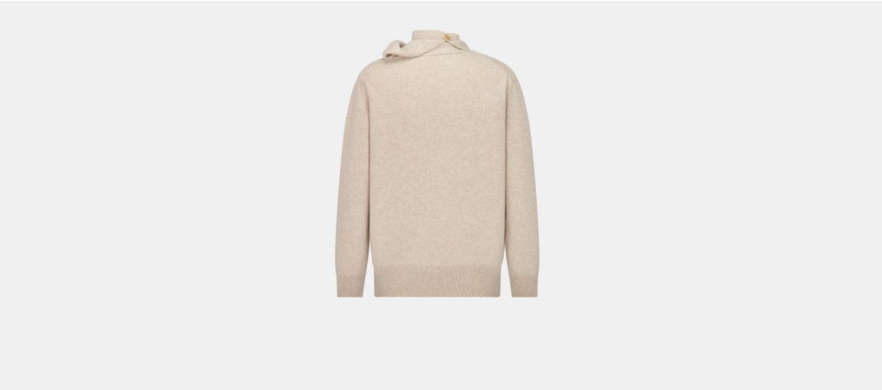 Dior o1w1db10824 Cardigan in Beige Size US L / EU 52-54 / 3 - 2 Thumbnail