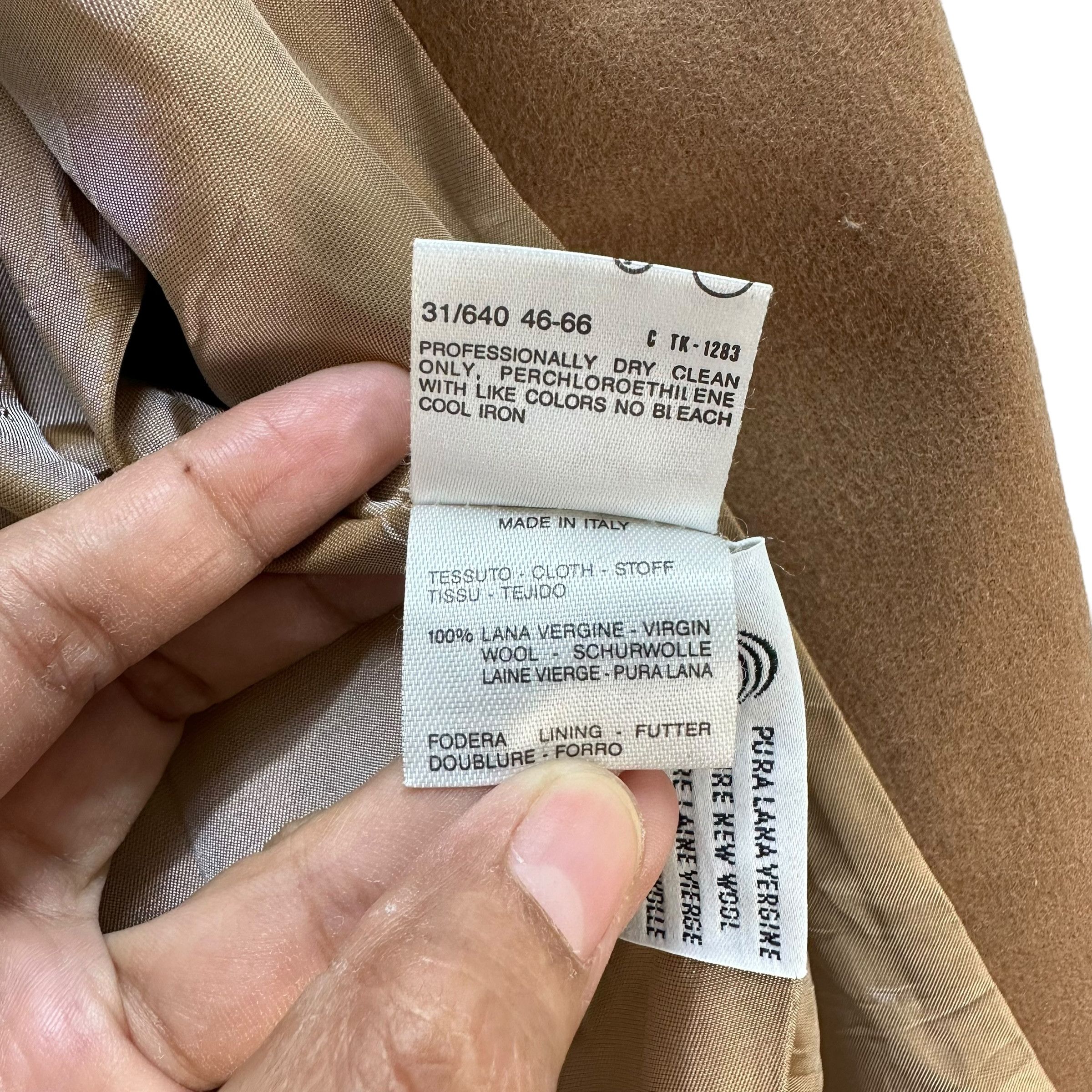 Max Mara MAX MARA Sportmax Brown Wool Suit Jacket Blazer #A40-0898 Size XL / US 12-14 / IT 48-50 - 8 Thumbnail