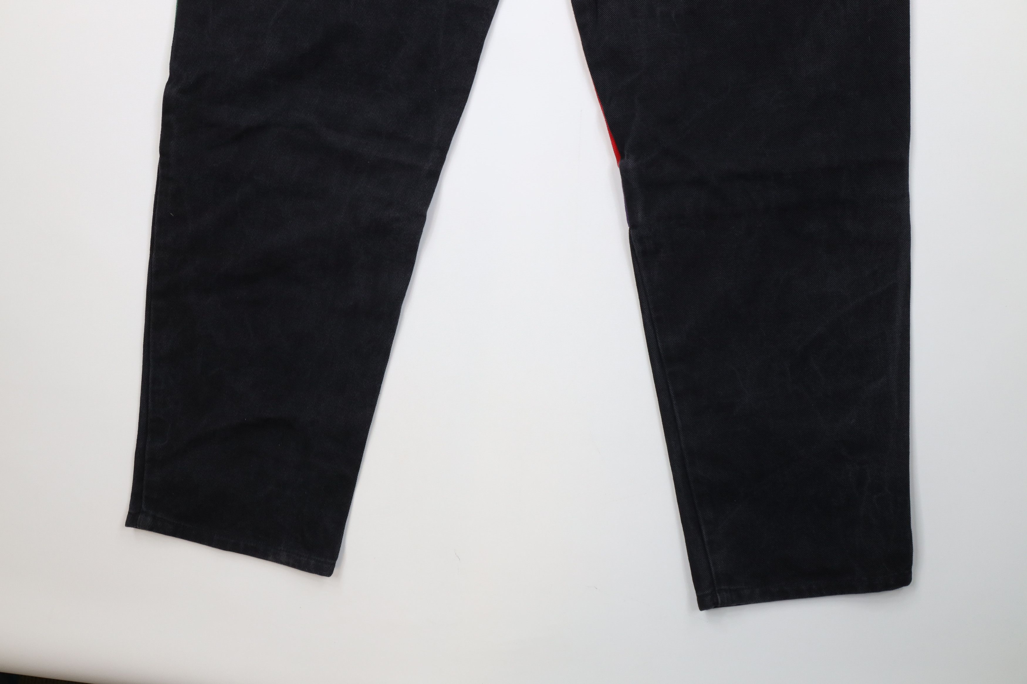 Vintage Vintage 90s Streetwear Baggy Fit Malcolm X Denim Jeans Black Size US 34 / EU 50 - 15 Thumbnail