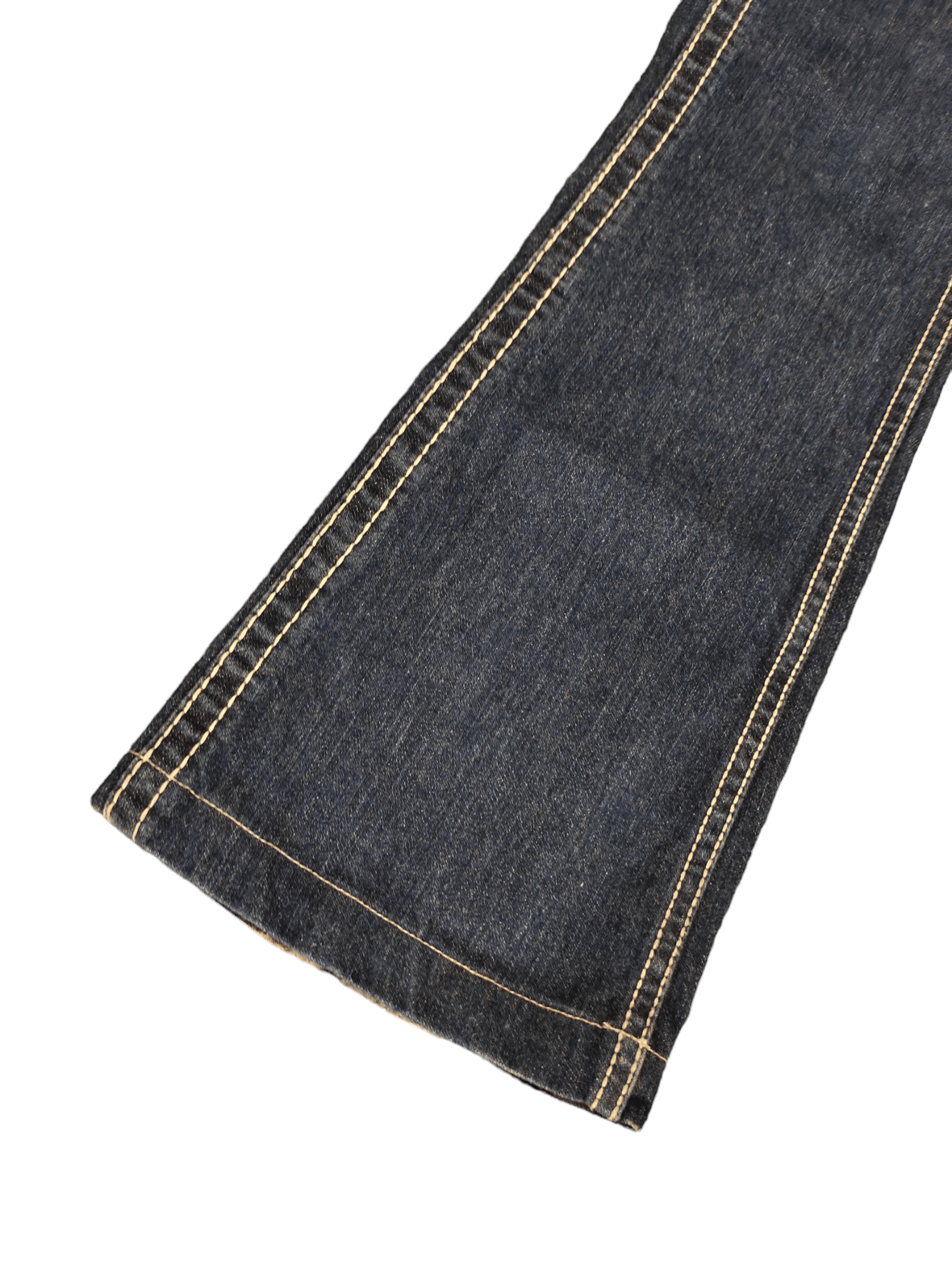 True Religion Flare Jeans True Religion Big Stitch Denim Bootcut Low Rise Size 27" / US 4 / IT 40 - 9 Thumbnail