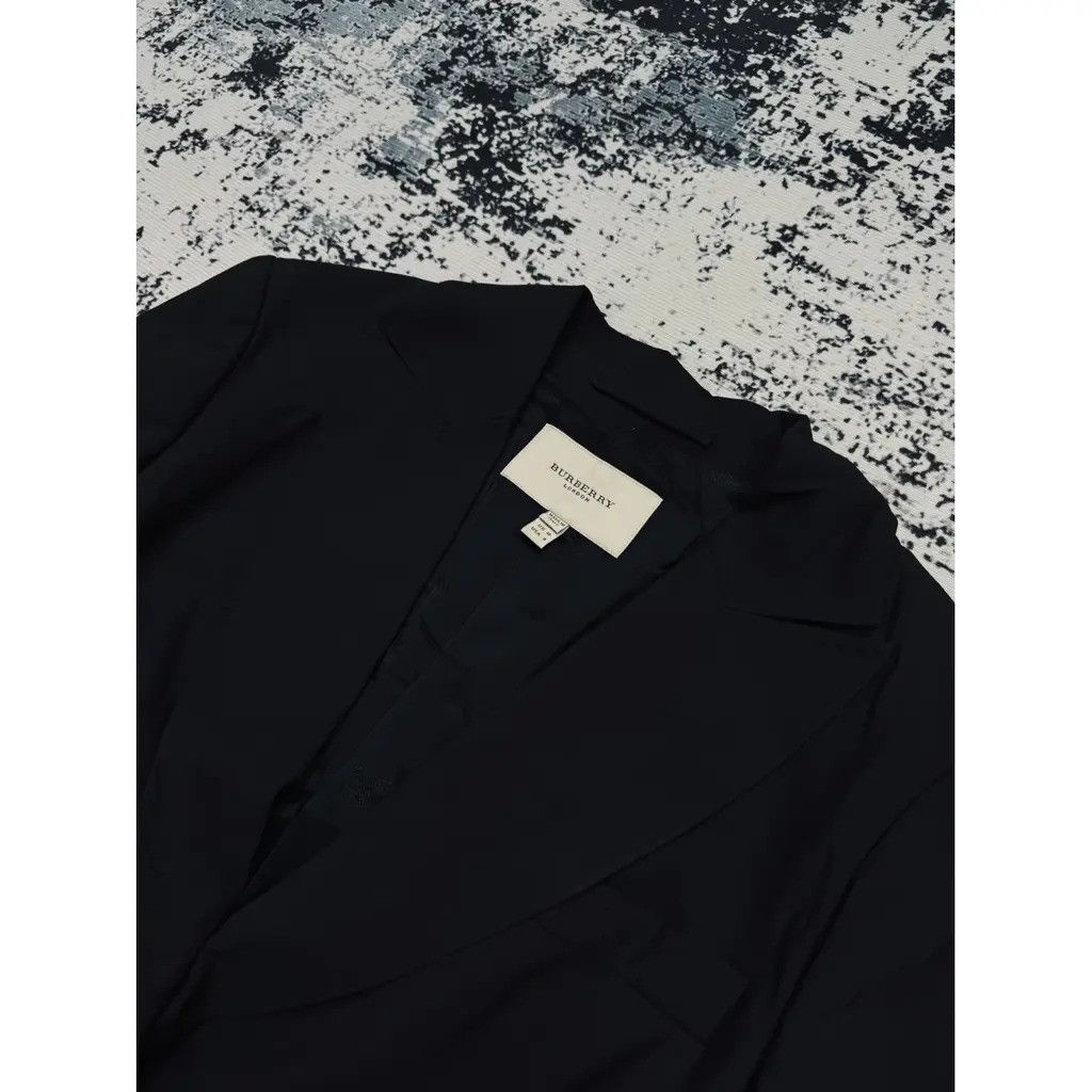 Burberry Burberry Suit Jacket Black Size Uk 10 Size M / US 6-8 / IT 42-44 - 3 Thumbnail