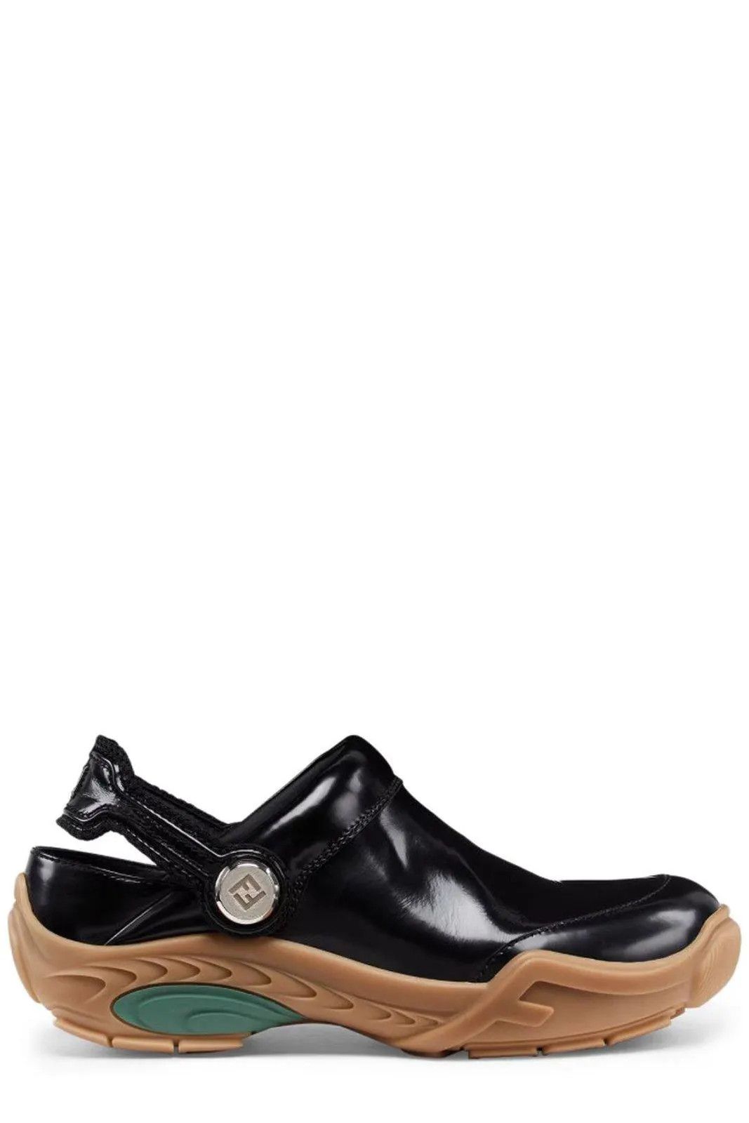 Fendi o1s1wg110525 Clogs in Black Size US 10 / EU 43 - 1 Thumbnail