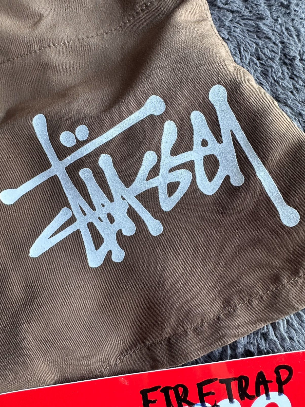 Stussy STUSSY BIG BASIC WATER SHORTS BROWN Size US 33 - 4 Thumbnail