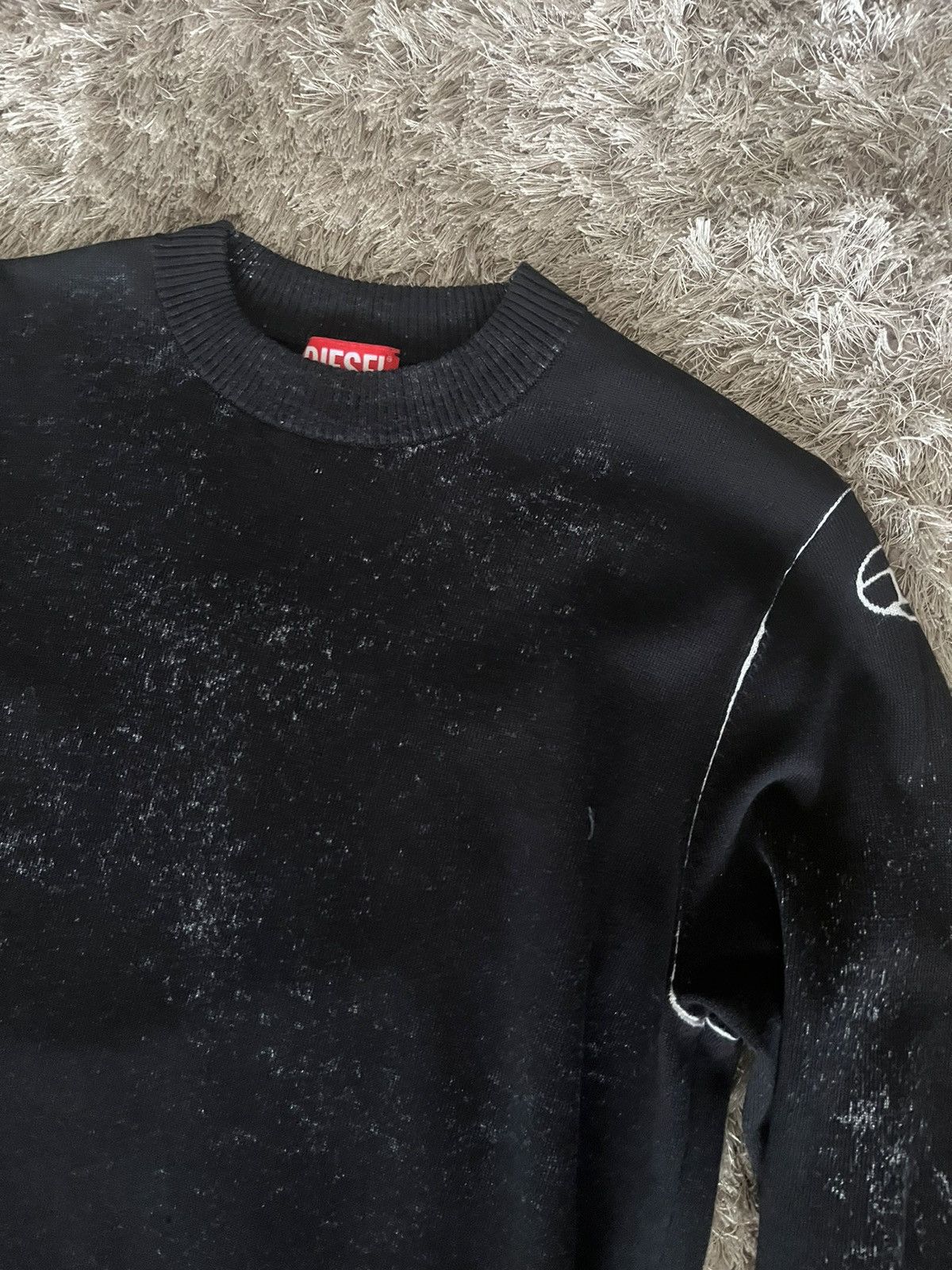 Diesel Diesel Black Sweater Size US S / EU 44-46 / 1 - 2 Thumbnail