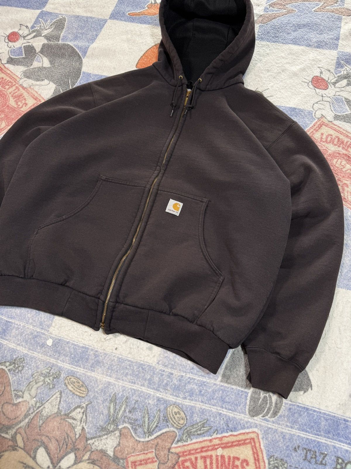Carhartt Vintage carhartt thermal lined zip up sweatshirt Size US L / EU 52-54 / 3 - 2 Thumbnail