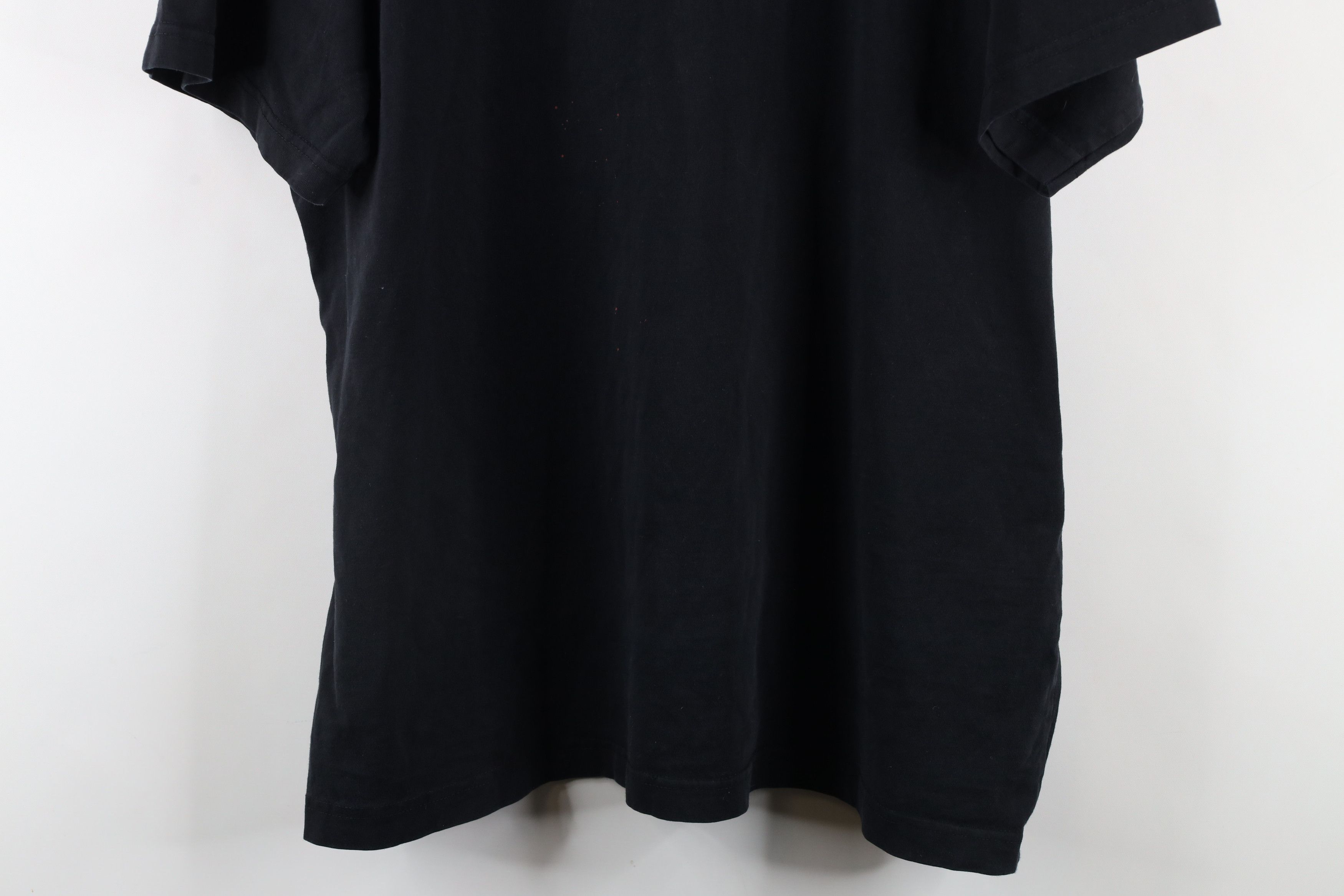 Vintage Vintage Y2K Police 585th MP Co Spartans T-Shirt Black Size US XL / EU 56 / 4 - 3 Thumbnail