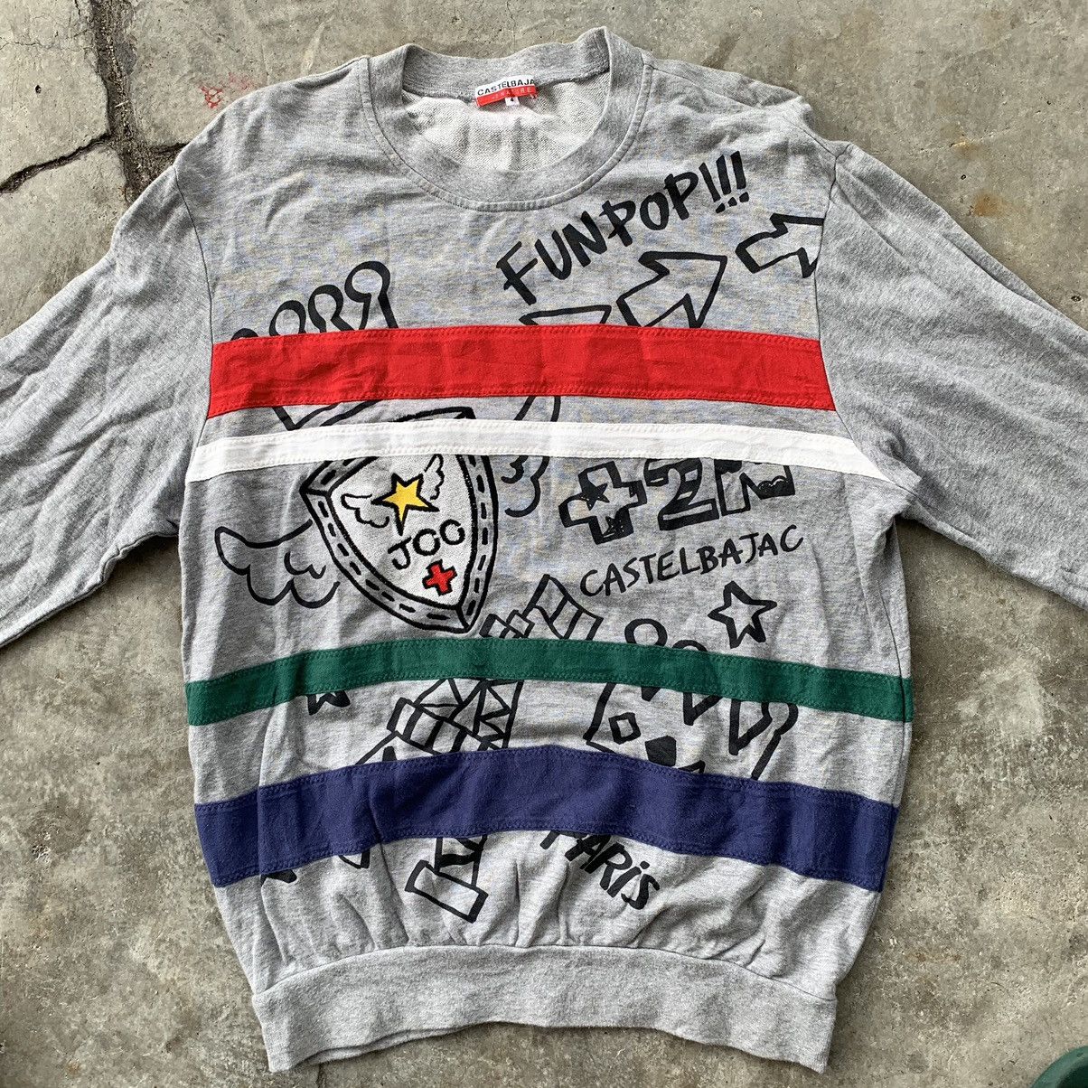 Japanese Brand Castelbajac sweatshirt Size US M / EU 48-50 / 2 - 1 Thumbnail