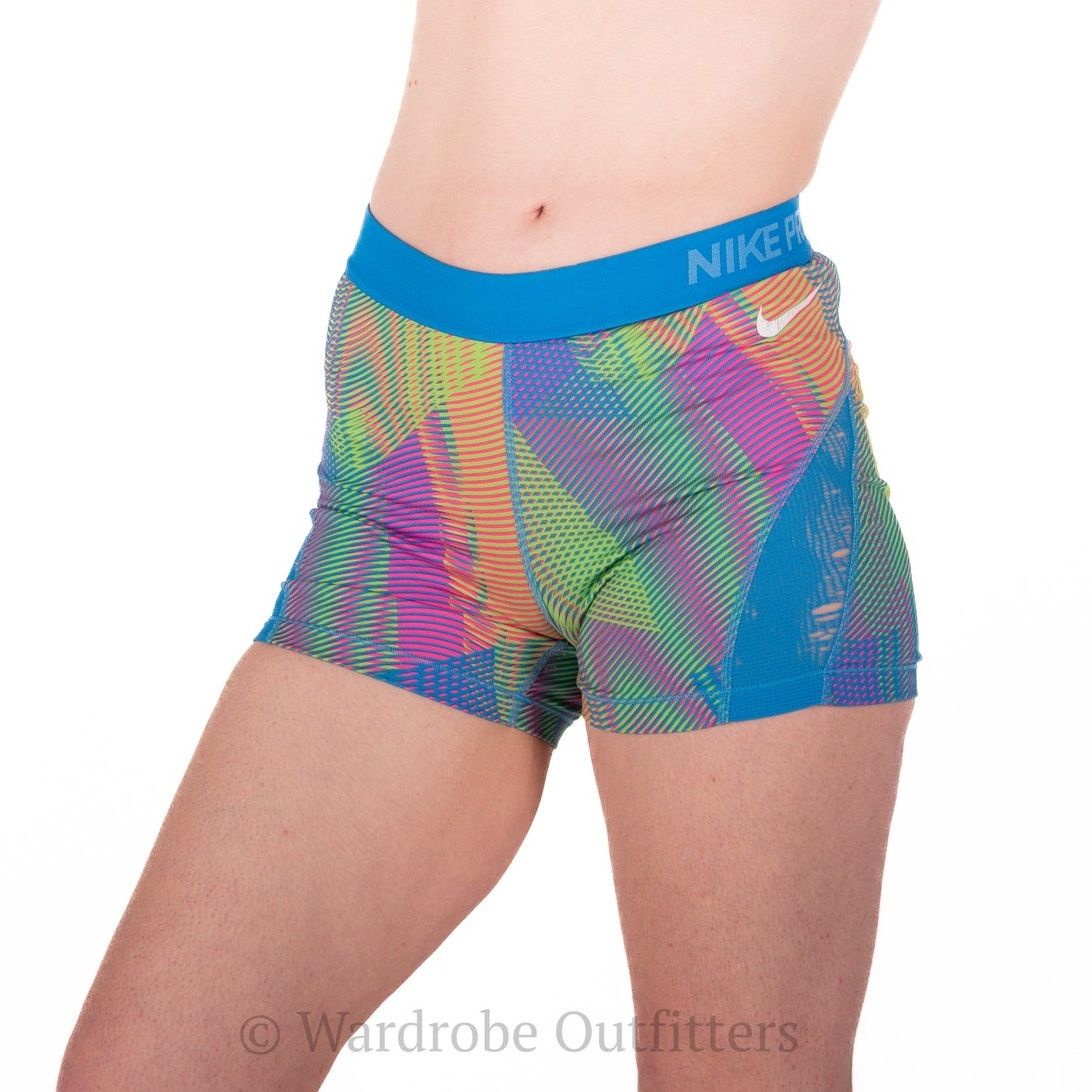 Nike NIKE PRO Dri-Fit Spandex Lycra Leggings Shorts Size 28" / US 6 / IT 42 - 3 Thumbnail