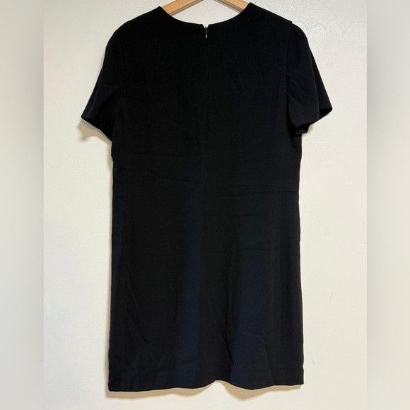 Aritzia Babaton Black Short Sleeve Mini Dress Size 10 Size L / US 10 / IT 46 - 6 Thumbnail