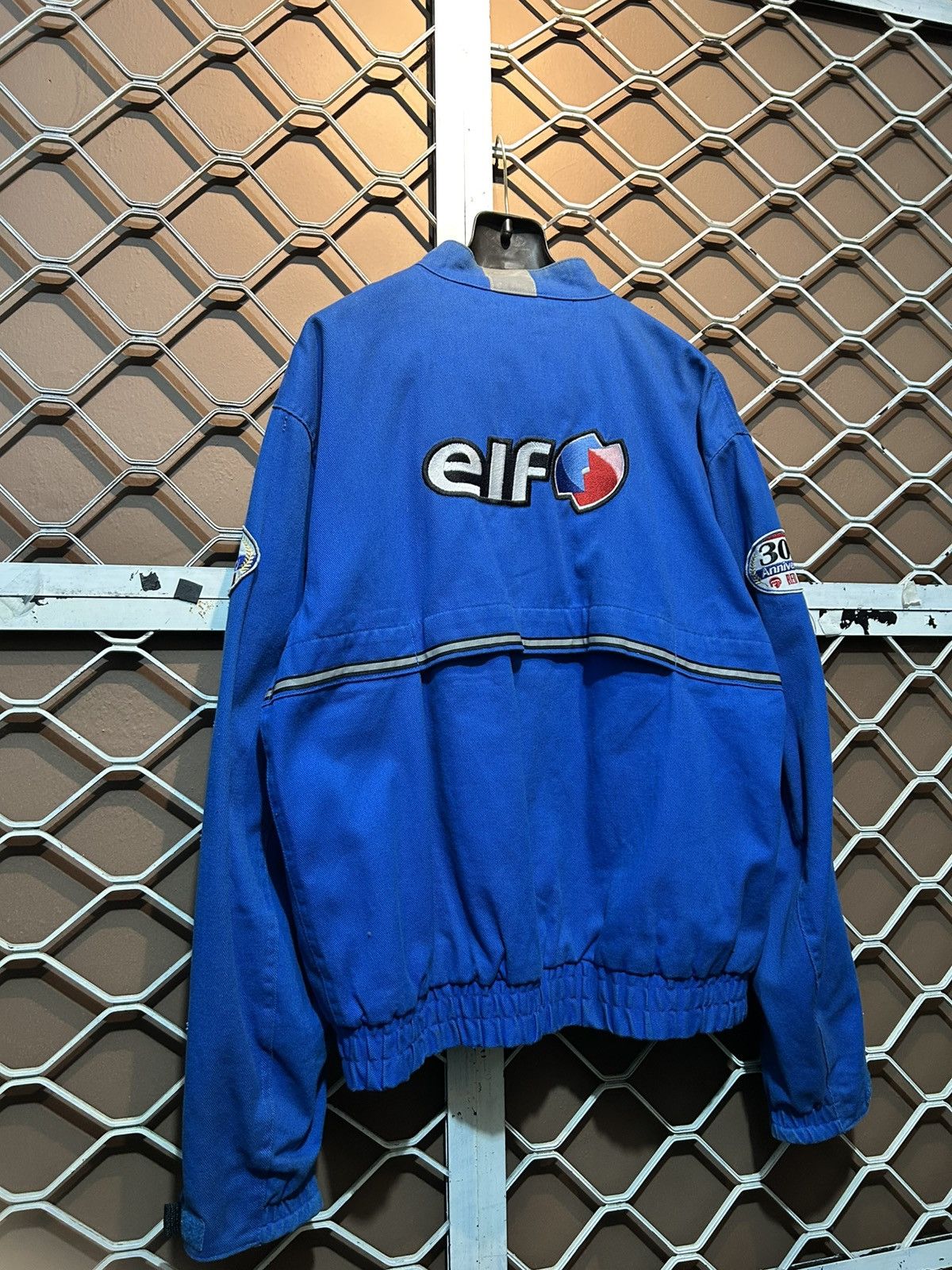 Vintage Vintage ELF aniversary 300 red baron motorcycle jacket Size US XL / EU 56 / 4 - 2 Thumbnail