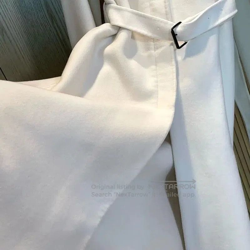 Dior Dior Winter White Cashmere Long Coat . Size S / US 4 / IT 40 - 5 Thumbnail
