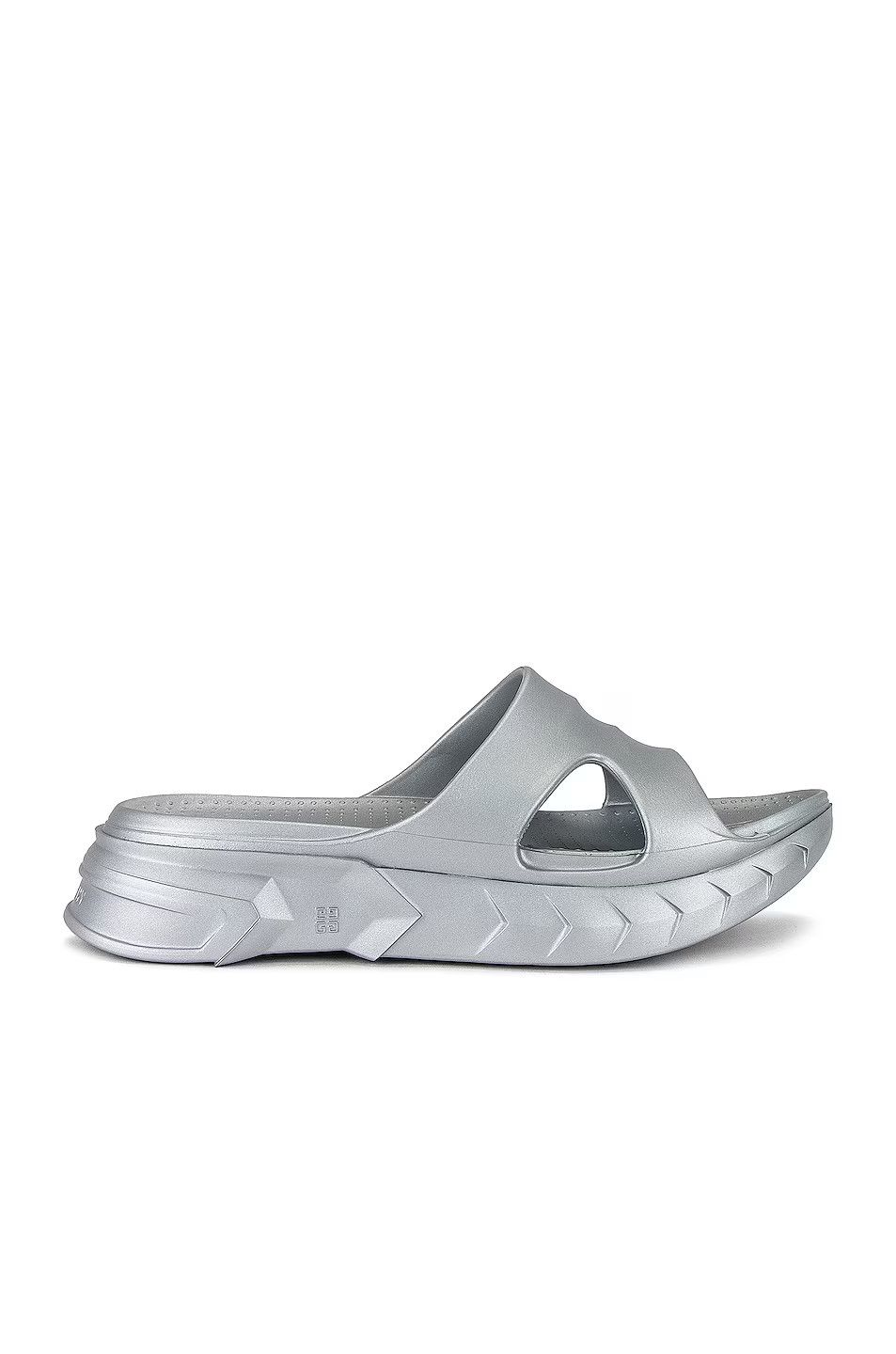 Givenchy o1loc1c0824 Marshmallow Sandals in Silver Size US 12 / EU 45 - 1 Thumbnail