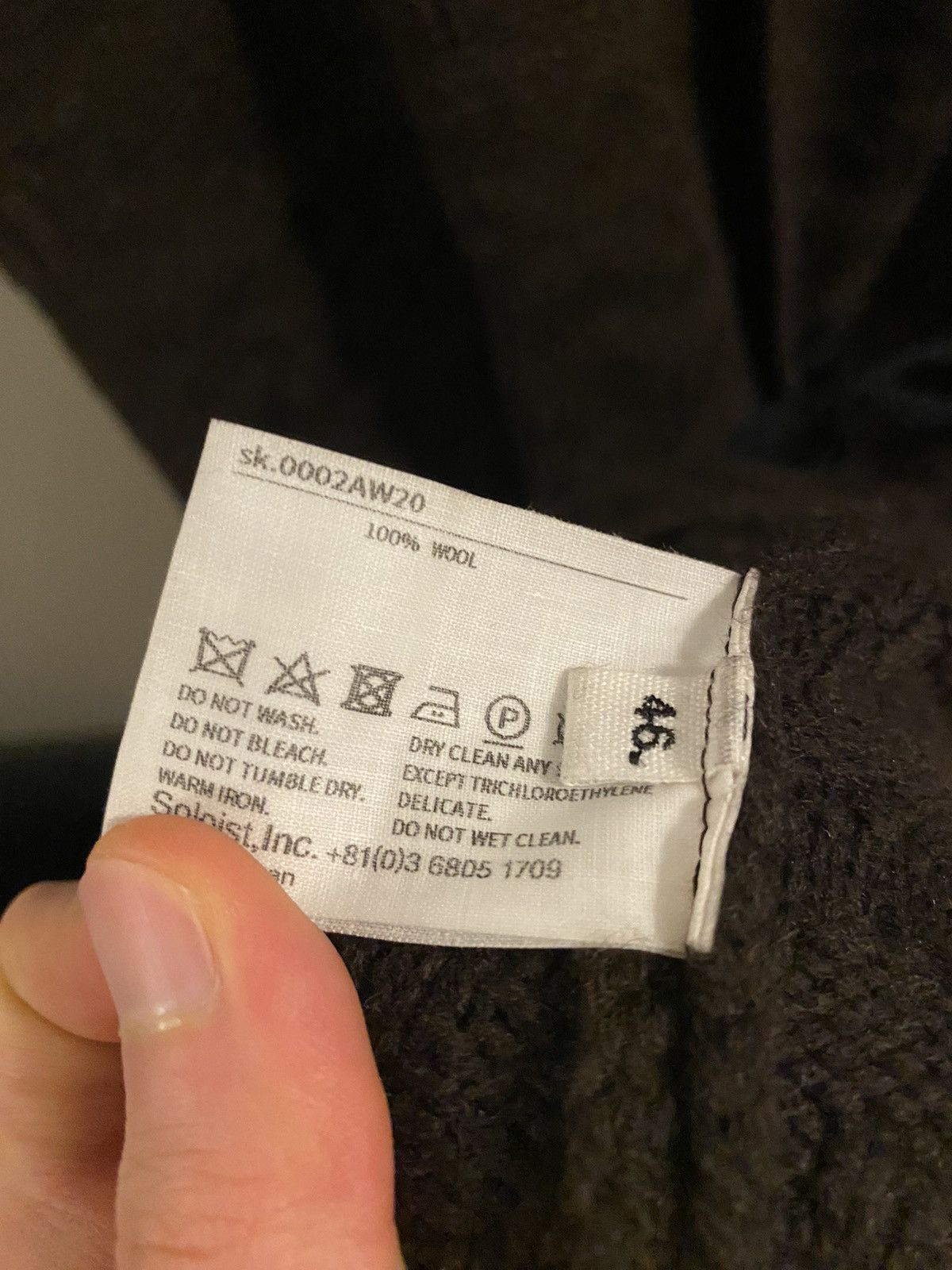 Takahiromiyashita The Soloist. 20aw medical gown wool fair isle sweater Size US M / EU 48-50 / 2 - 11 Thumbnail