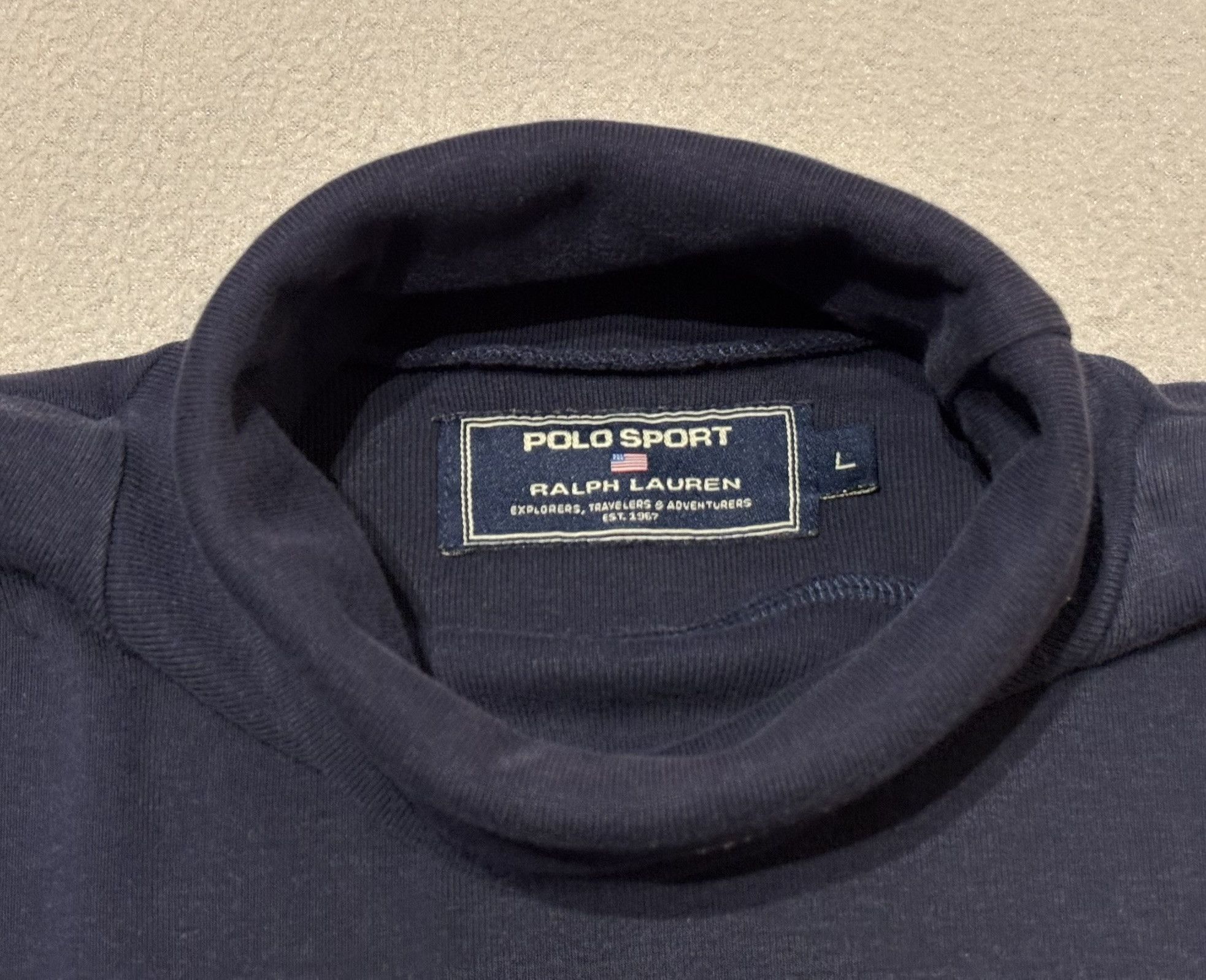 Ralph Lauren Polo Sport Ralph Lauren Turtleneck Sweatshirt Size L Size US L / EU 52-54 / 3 - 13 Thumbnail