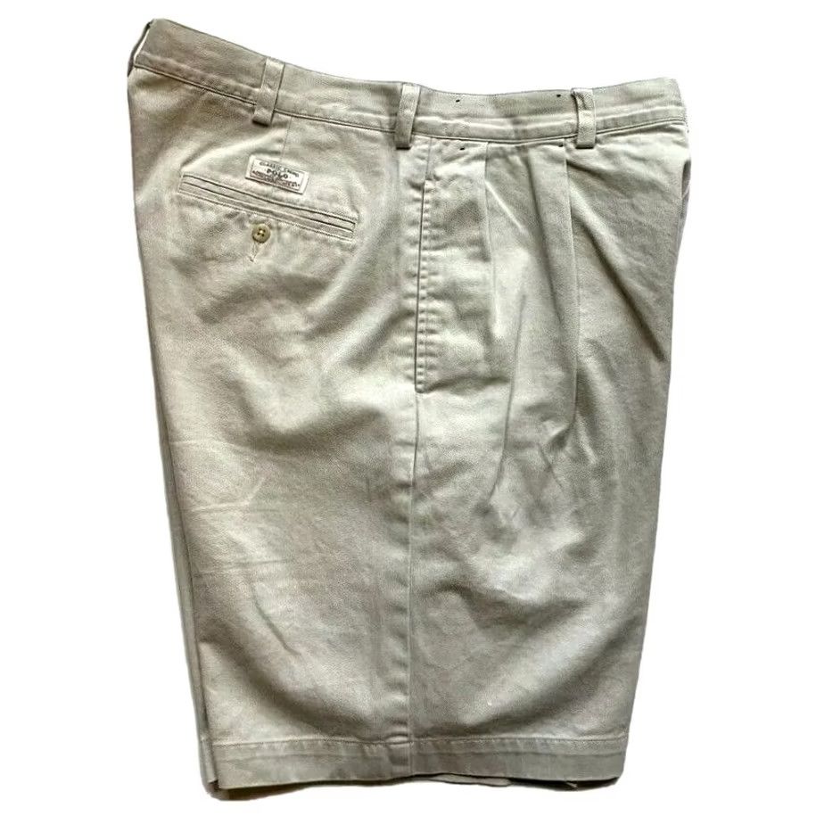 Polo Ralph Lauren Polo Ralph Lauren Tyler Shorts Mens 34 Chino Beige Pleated Logo 90s Summer Casual Outdoor Beach Shirt/Bottoms Size US S / EU 44-46 / 1 - 3 Thumbnail