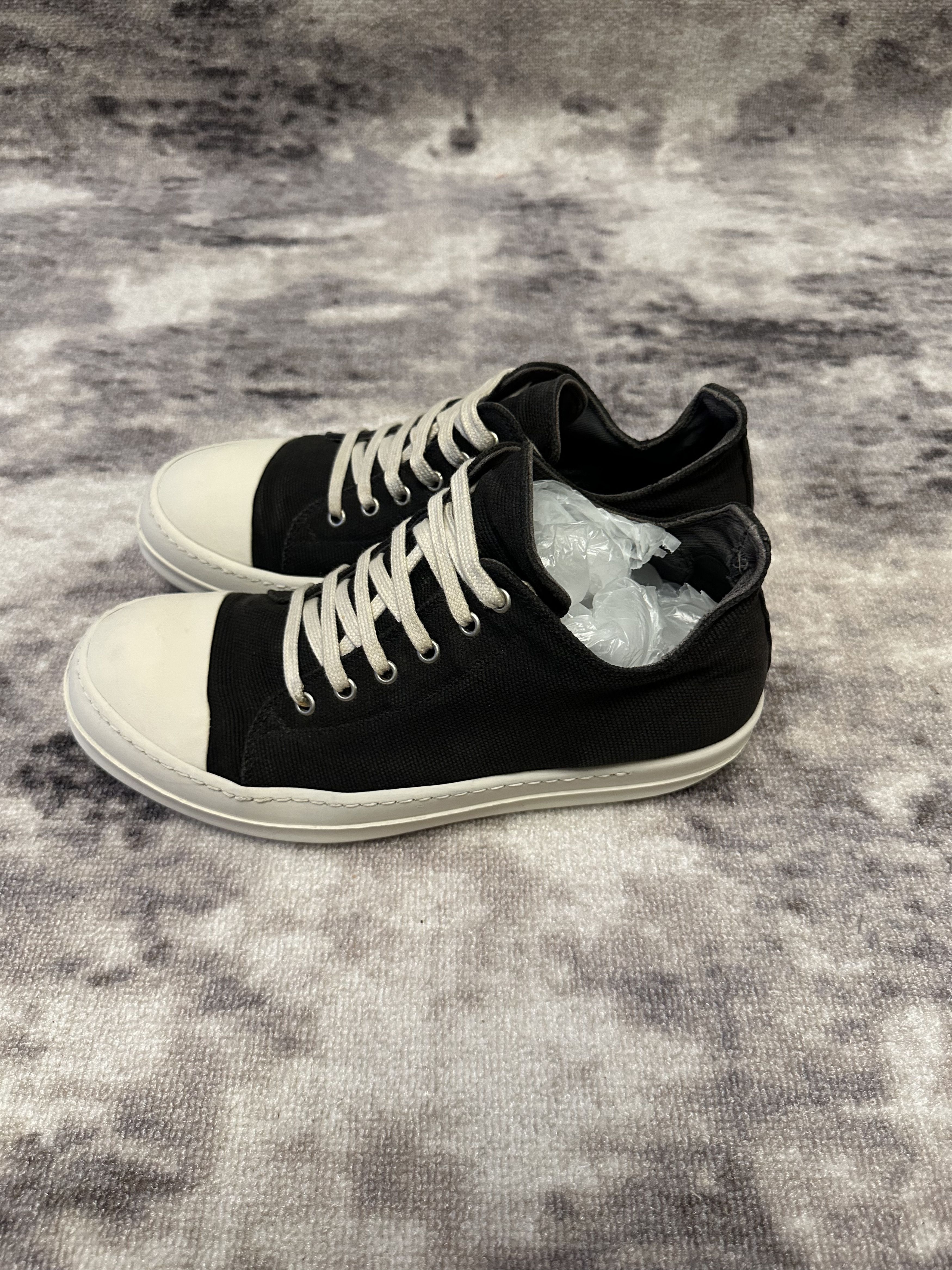 Rick Owens Rick Owens Ramones Low Black Size US 9 / EU 42 - 5 Thumbnail