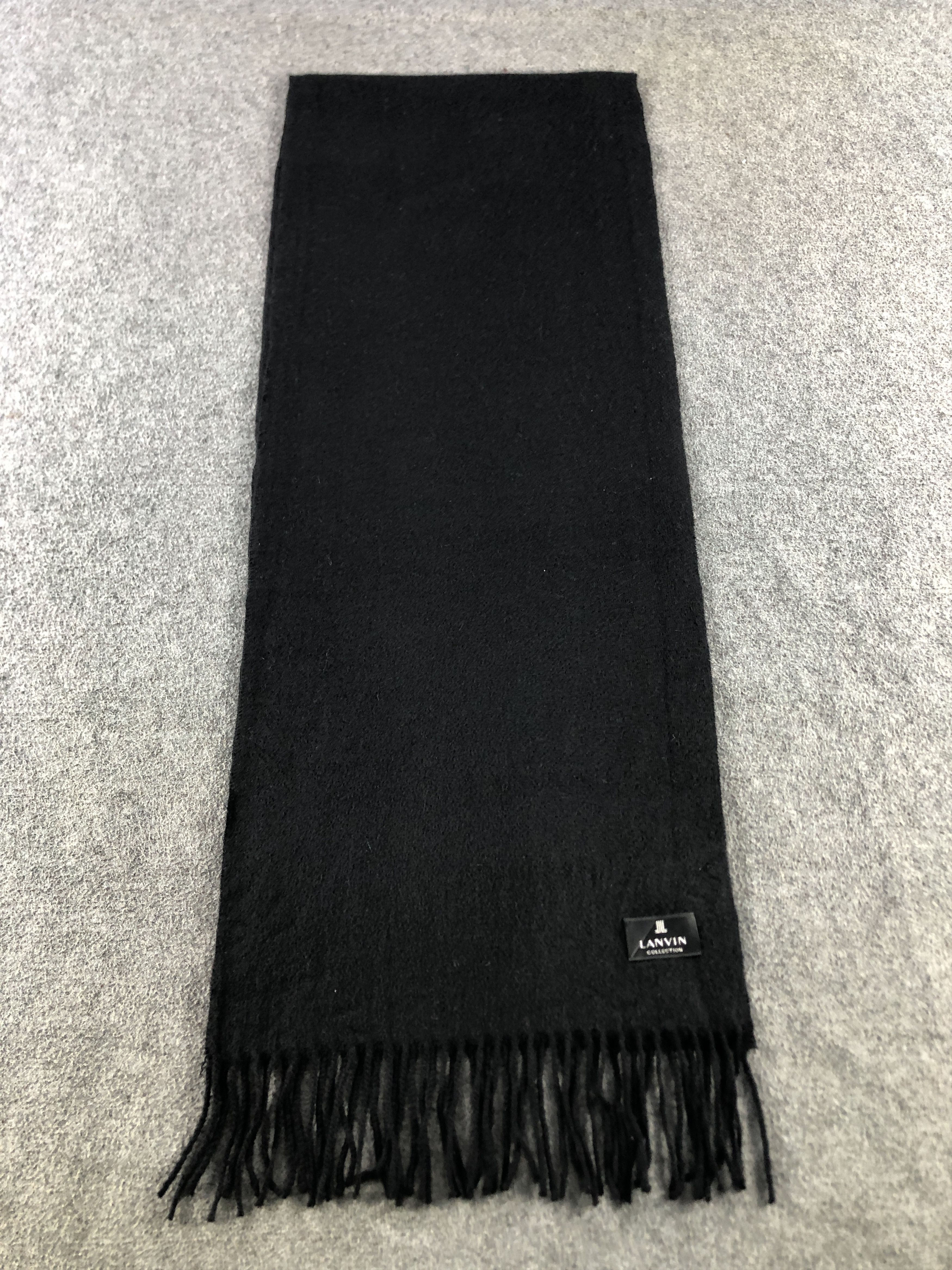 Lanvin Lanvin Cashmere Scarf / Muffler / Neckwear P759 Size ONE SIZE - 2 Thumbnail