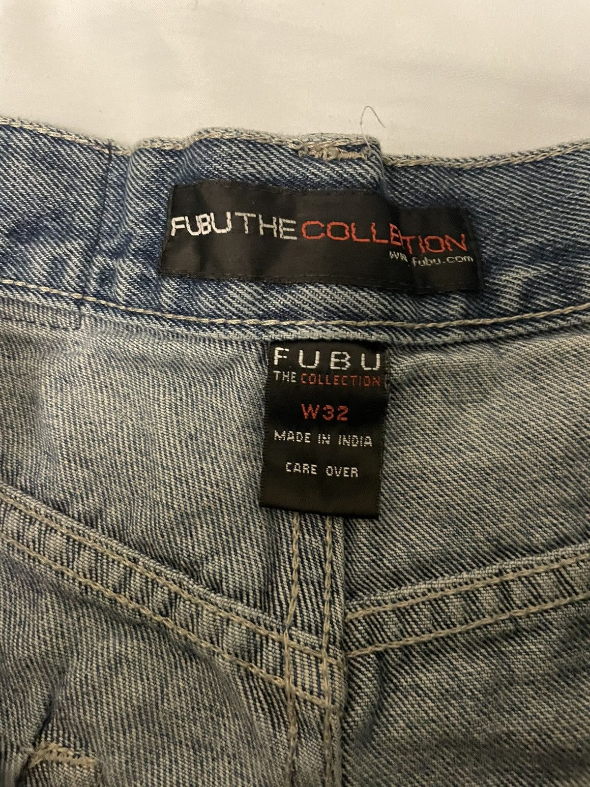 Fubu Fubu vintage Y2K jean shorts Size US 32 / EU 48 - 2 Thumbnail