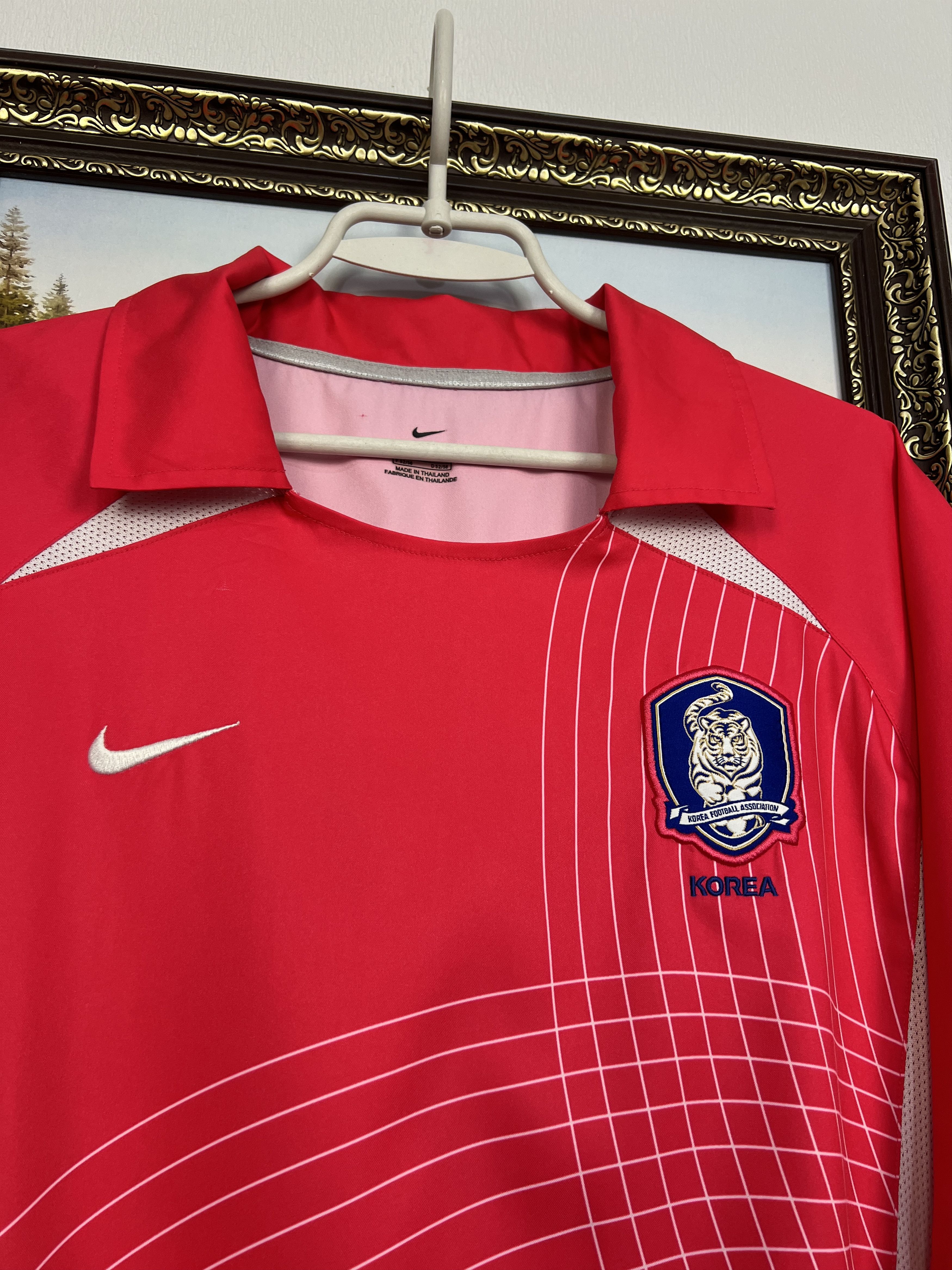 Nike South Korea football shirt Soccer Jersey National Trikot Size US L / EU 52-54 / 3 - 3 Thumbnail