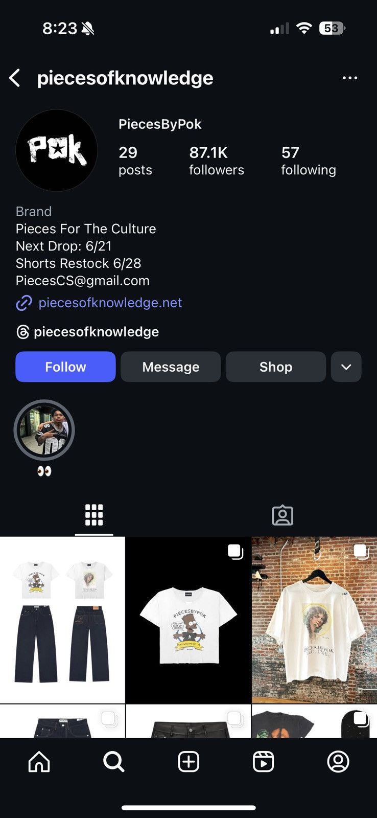 Other Crazy Pieces of knowledge pants Size US 32 / EU 48 - 4 Thumbnail
