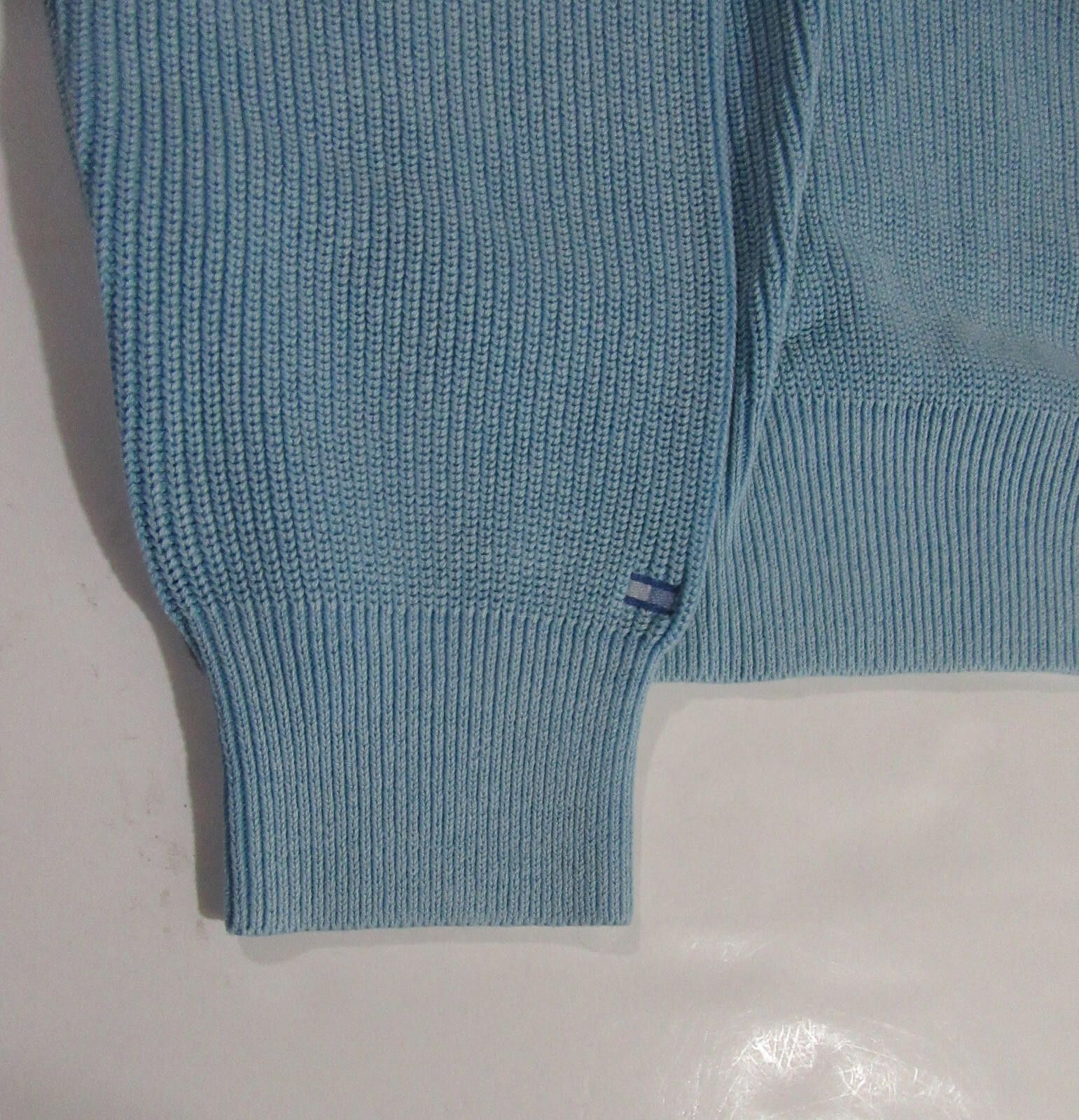 Tommy Hilfiger Tommy Hilfiger Mens Cotton Sweater Light Blue Large Size US L / EU 52-54 / 3 - 3 Thumbnail