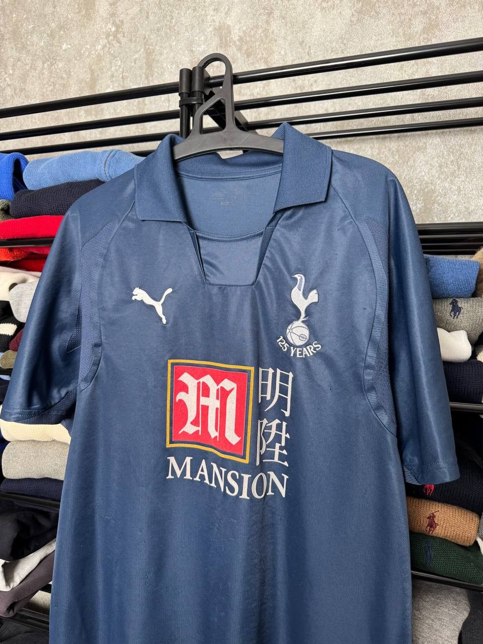 Puma Tottenham Hotspur 2007 Away Football Shirt 125 Years Soccer Size US L / EU 52-54 / 3 - 2 Thumbnail