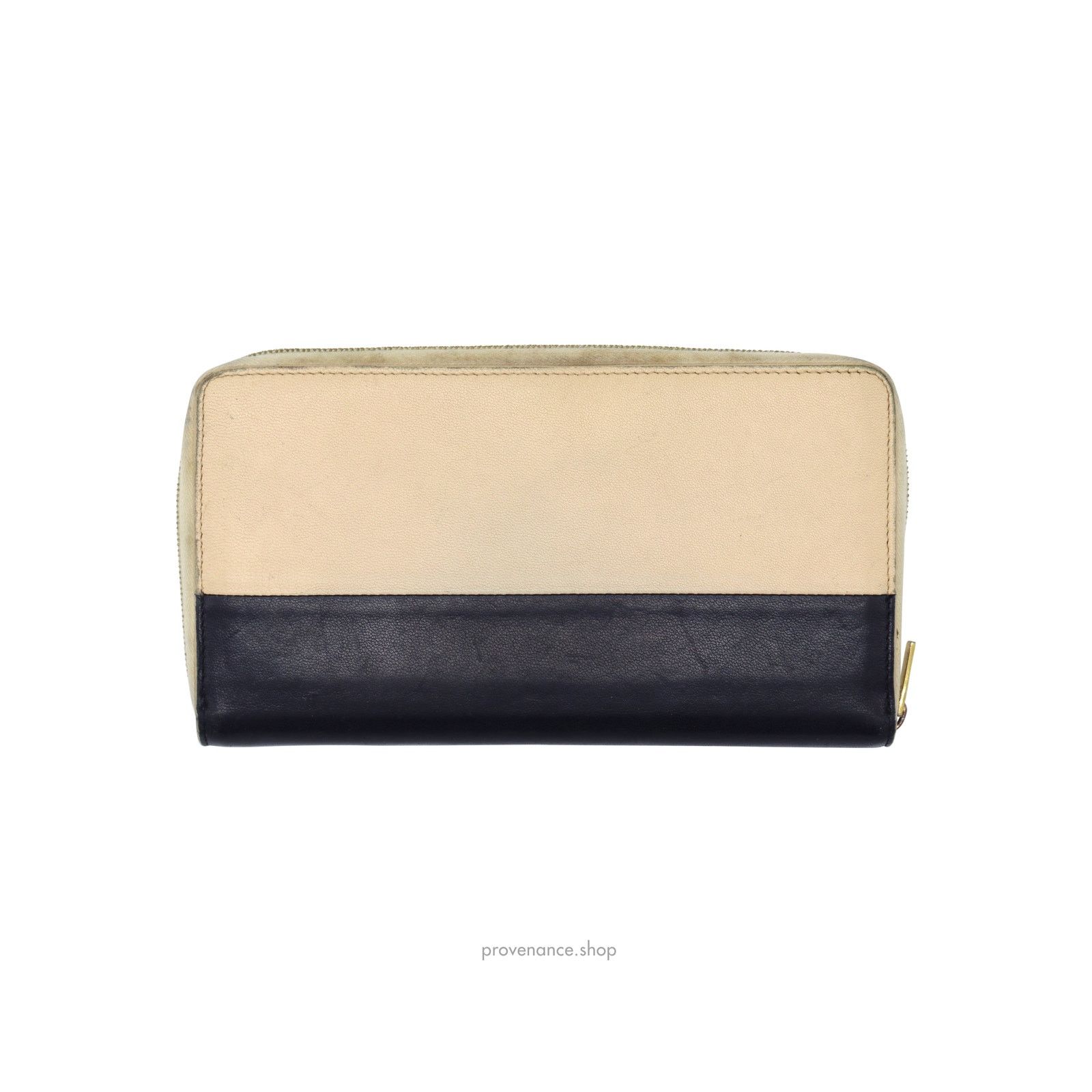 Celine 🔴 Celine Multifunction Zip Wallet - Beige/Navy Size ONE SIZE - 3 Thumbnail