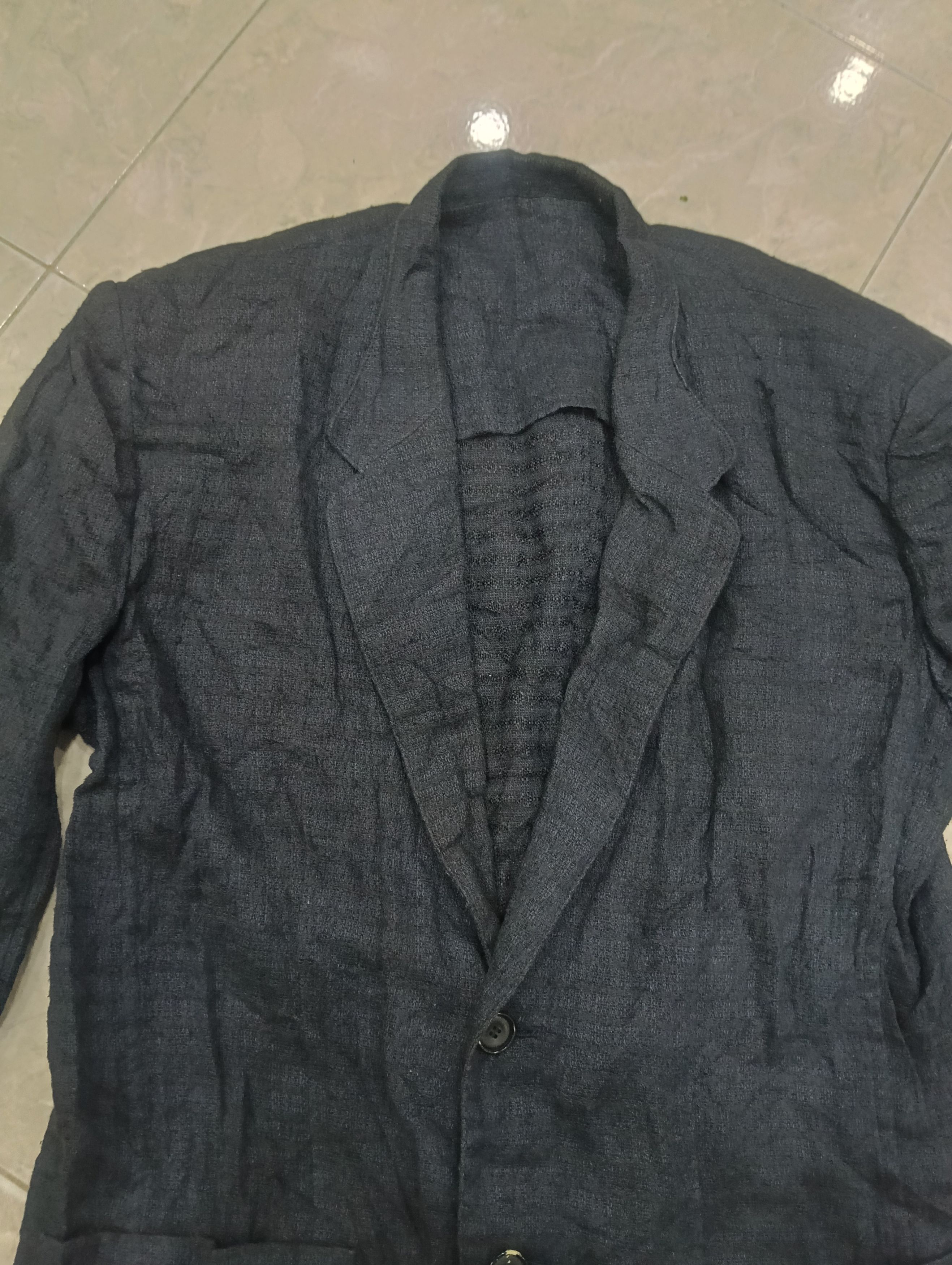 Y's Vintage Y'S Yohji Yamamoto Like Blazer Jacket Size 52L - 5 Thumbnail