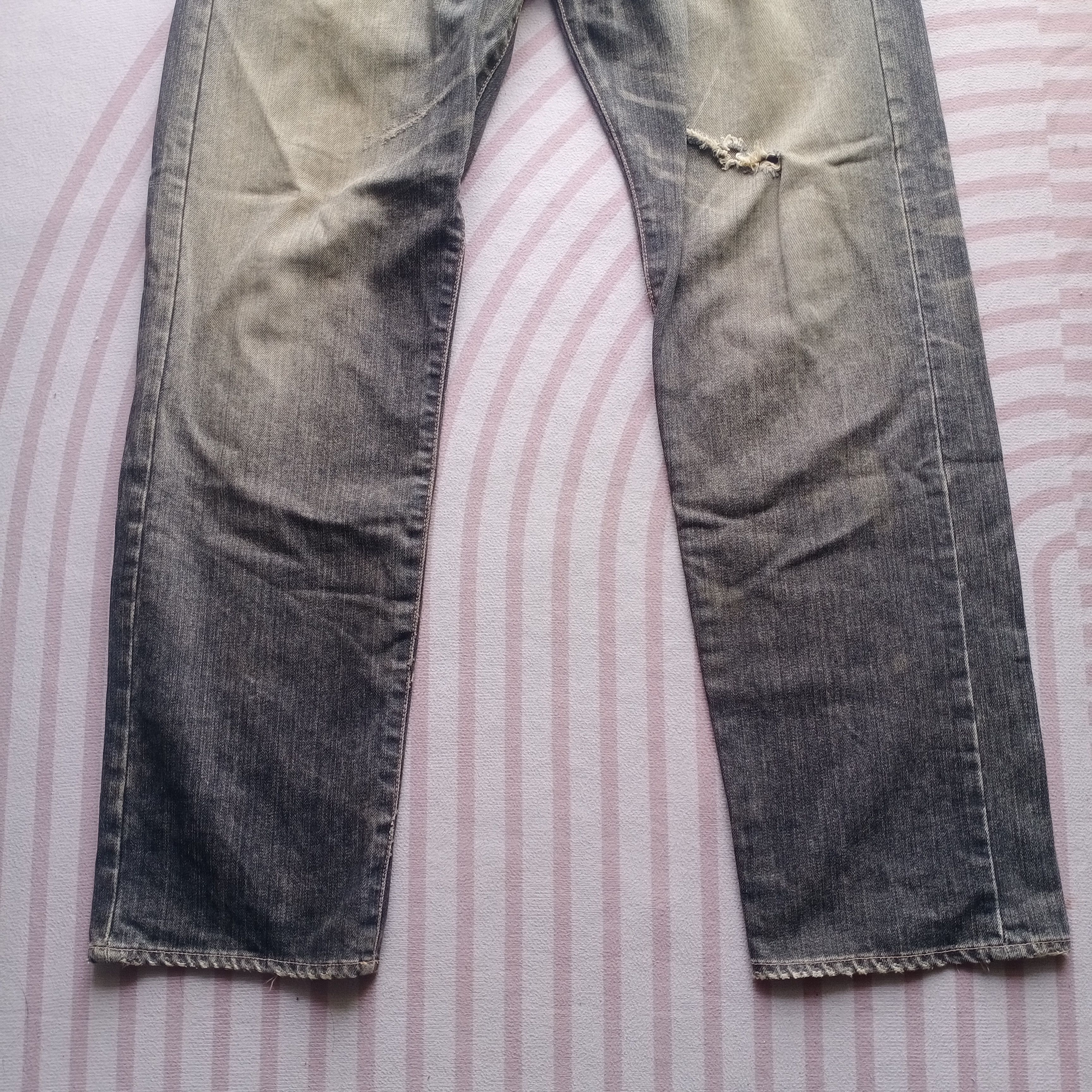 Devilock Devilock Hardcore Disstressed Jeans Japan Denim Size US 31 - 7 Thumbnail