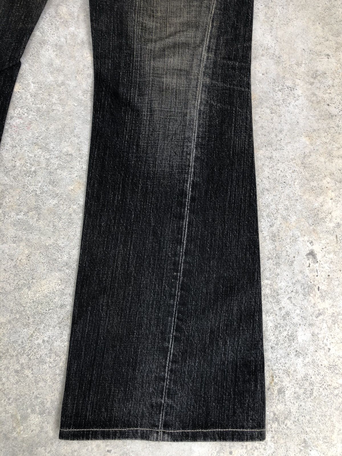 Levi's Y2k Levis Engineered Flared Jeans Distressed Jeans Size US 30 / EU 46 - 7 Thumbnail
