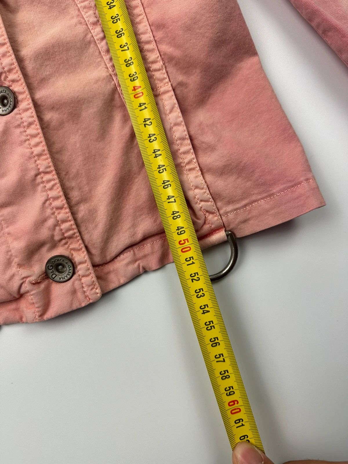 Dolce & Gabbana Dolce Gabbana SS2004 Detachable Pink Faded Zip Denim Jacket Size S / US 4 / IT 40 - 16 Thumbnail