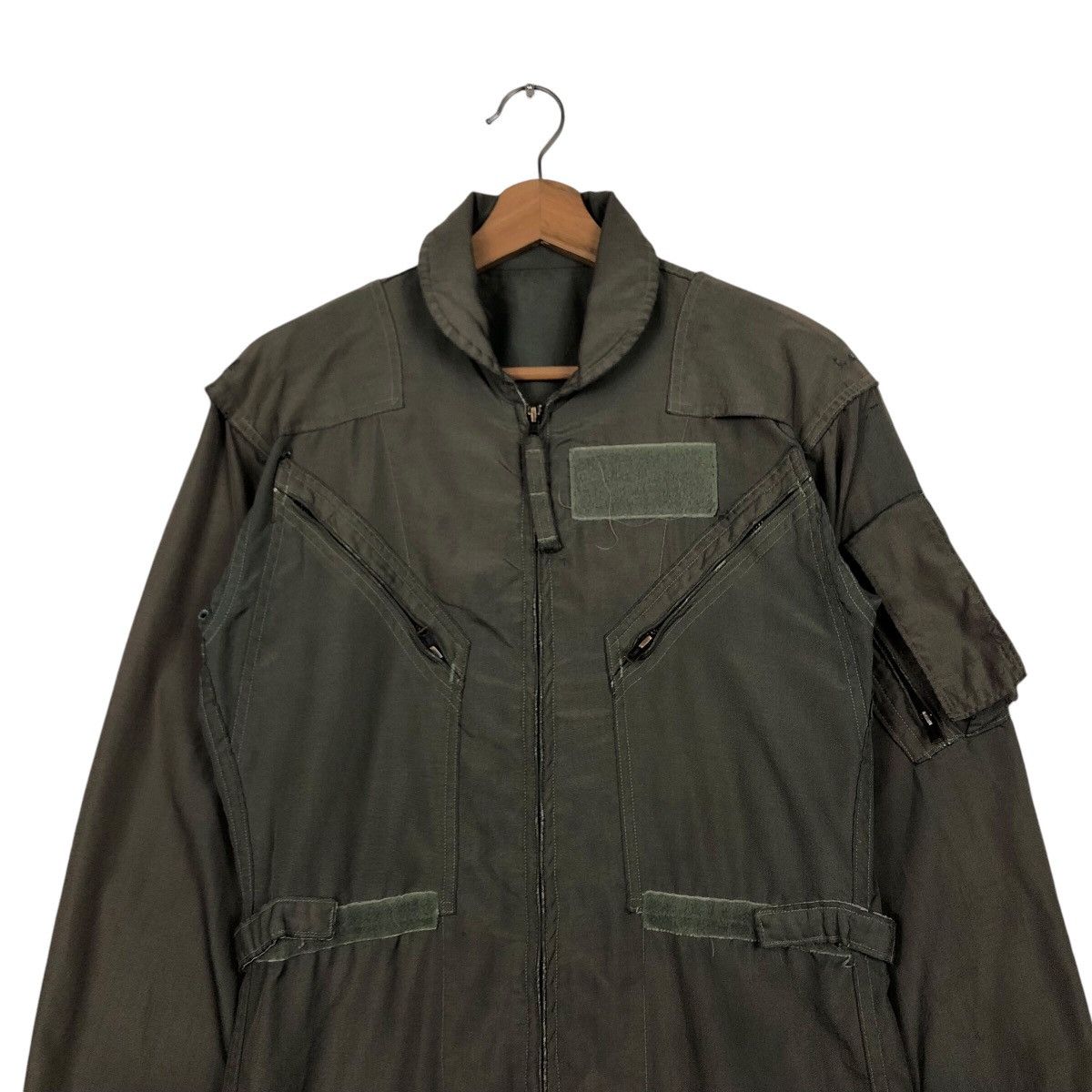 Vintage 📌Vtg Military Overall Reproduction Air Force Buzz Ricksons Size US 34 / EU 50 - 4 Thumbnail