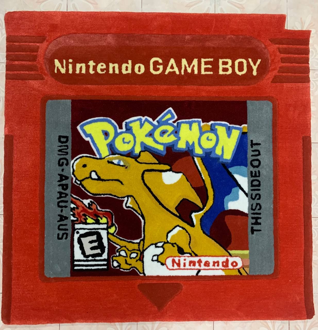 Custom POKEMON CHARIZARD RUG | Grailed