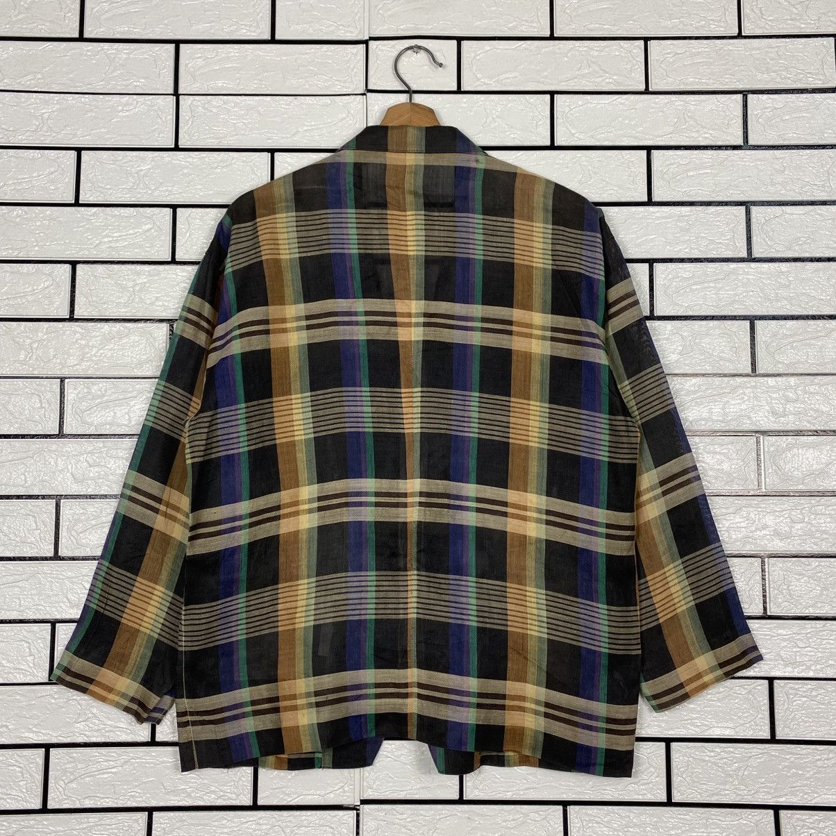 Burberry 📌Vintage Chore Jacket Burberrys Tartan Design Check Size US M / EU 48-50 / 2 - 9 Thumbnail