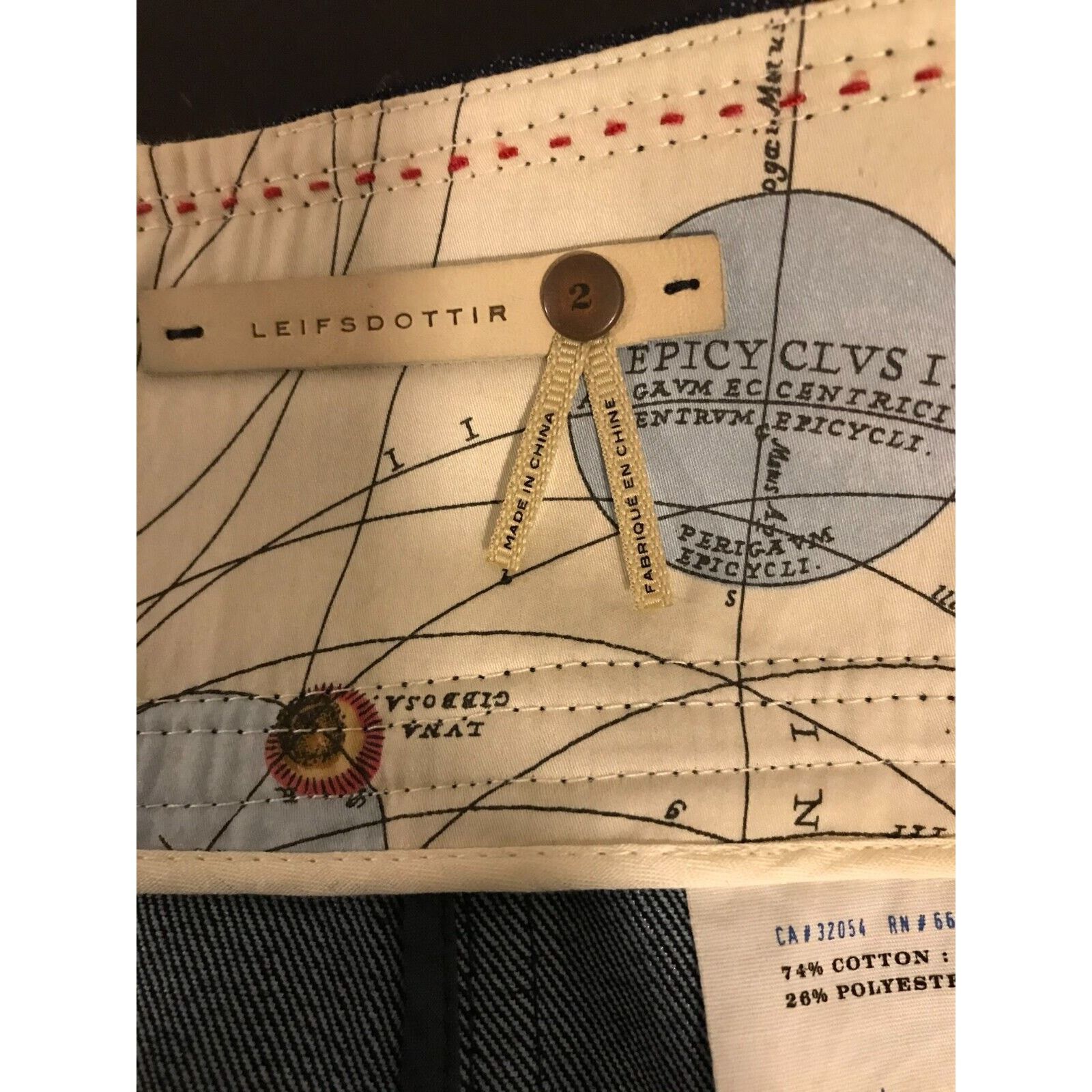 Anthropologie Anthropologie Leifsdottir Women's Gold Button Denim Skirt Size 26" / US 2 / IT 38 - 11 Thumbnail