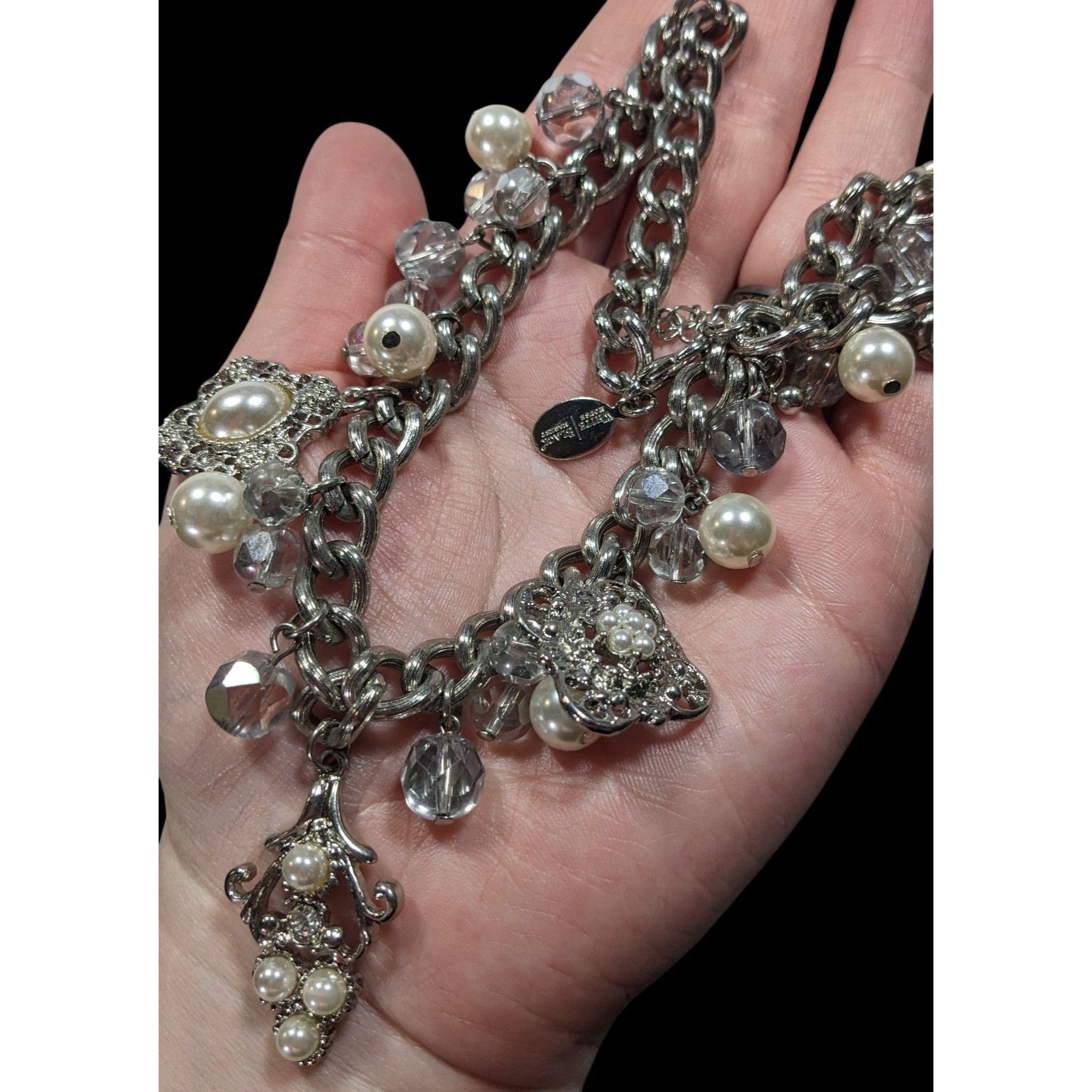 White House Black Market White House Black Market Victorian Style Charm Necklace With Size ONE SIZE - 3 Thumbnail