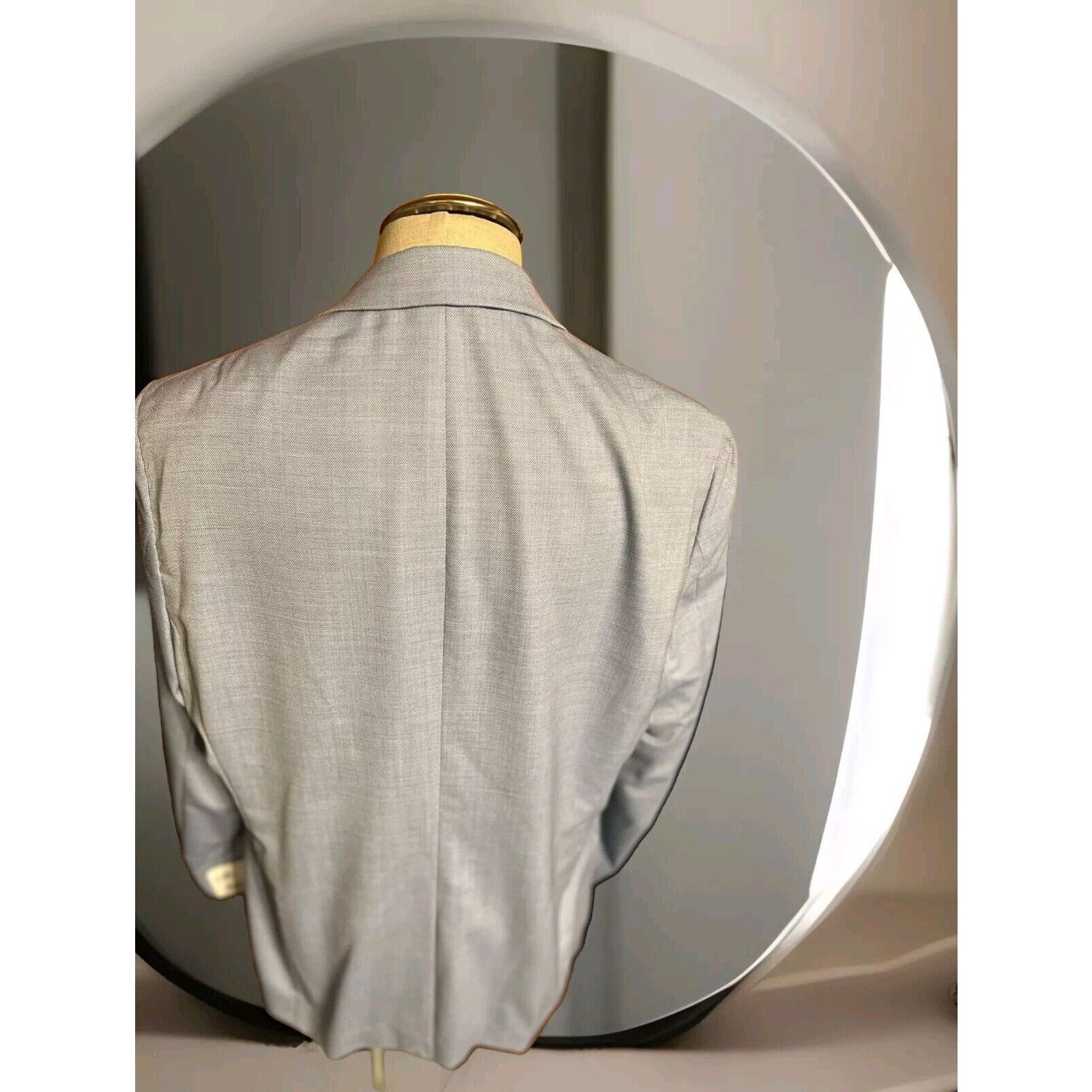 Other Walter Morton Size 46 R baby Blue 2 Button Blazer NWT Size 46R - 3 Thumbnail
