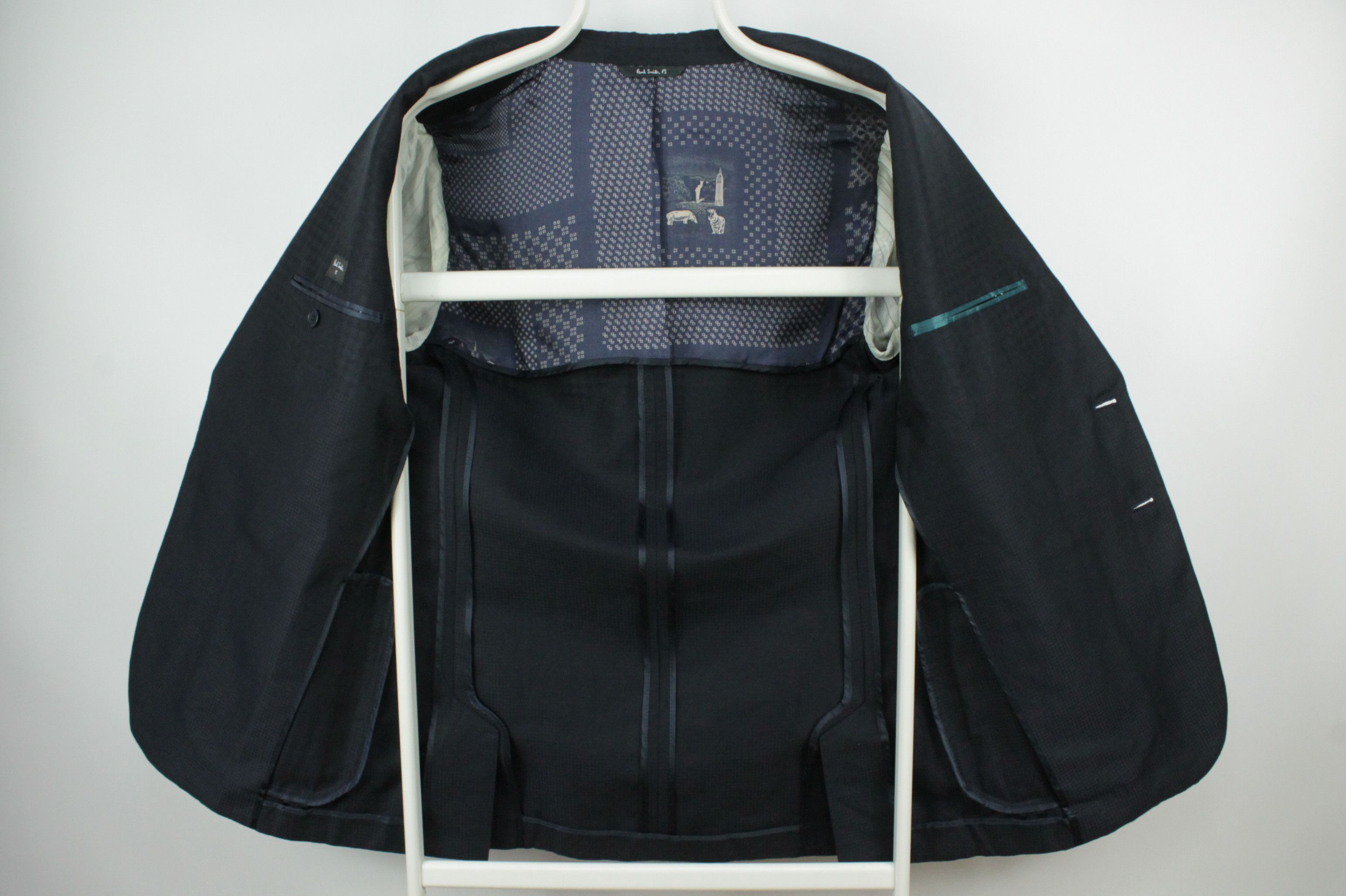 Paul Smith Paul Smith Slim-Fit Cotton-Linen Buggy Lined Blazer Jacket Size US M / EU 48-50 / 2 - 9 Thumbnail
