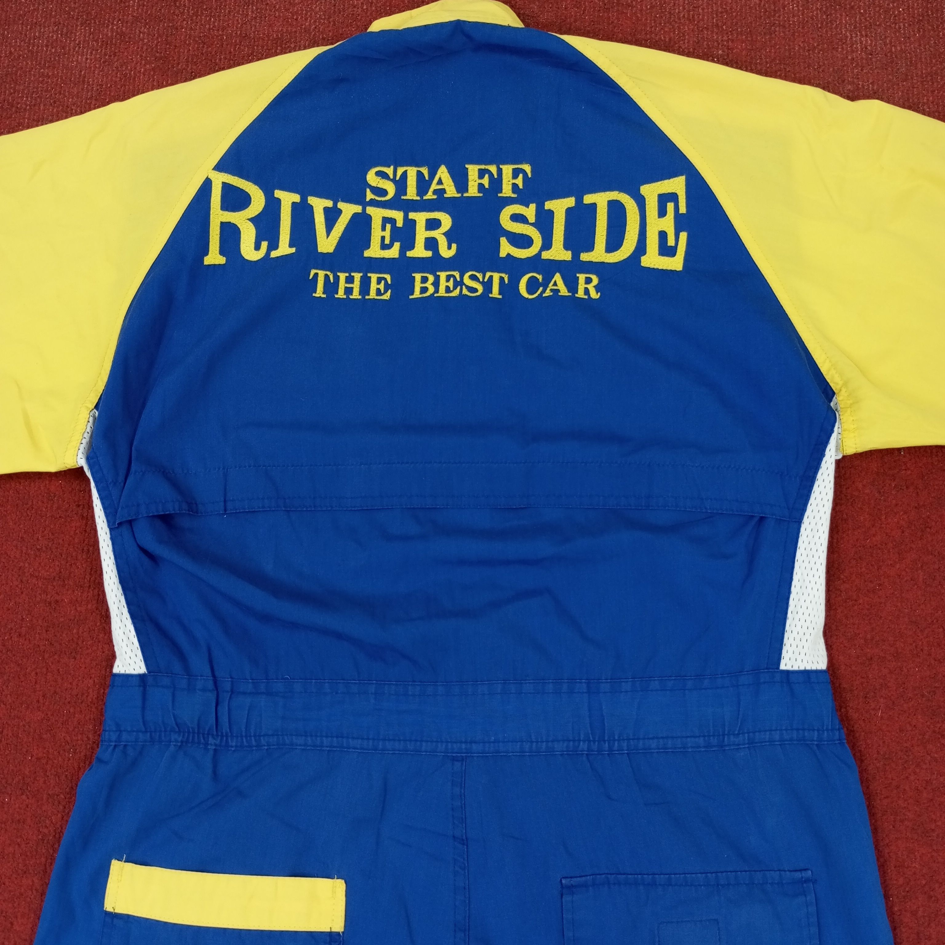 Vintage River Side Staff The Best Car Workwear Coverall Jacket Size US M / EU 48-50 / 2 - 2 Thumbnail
