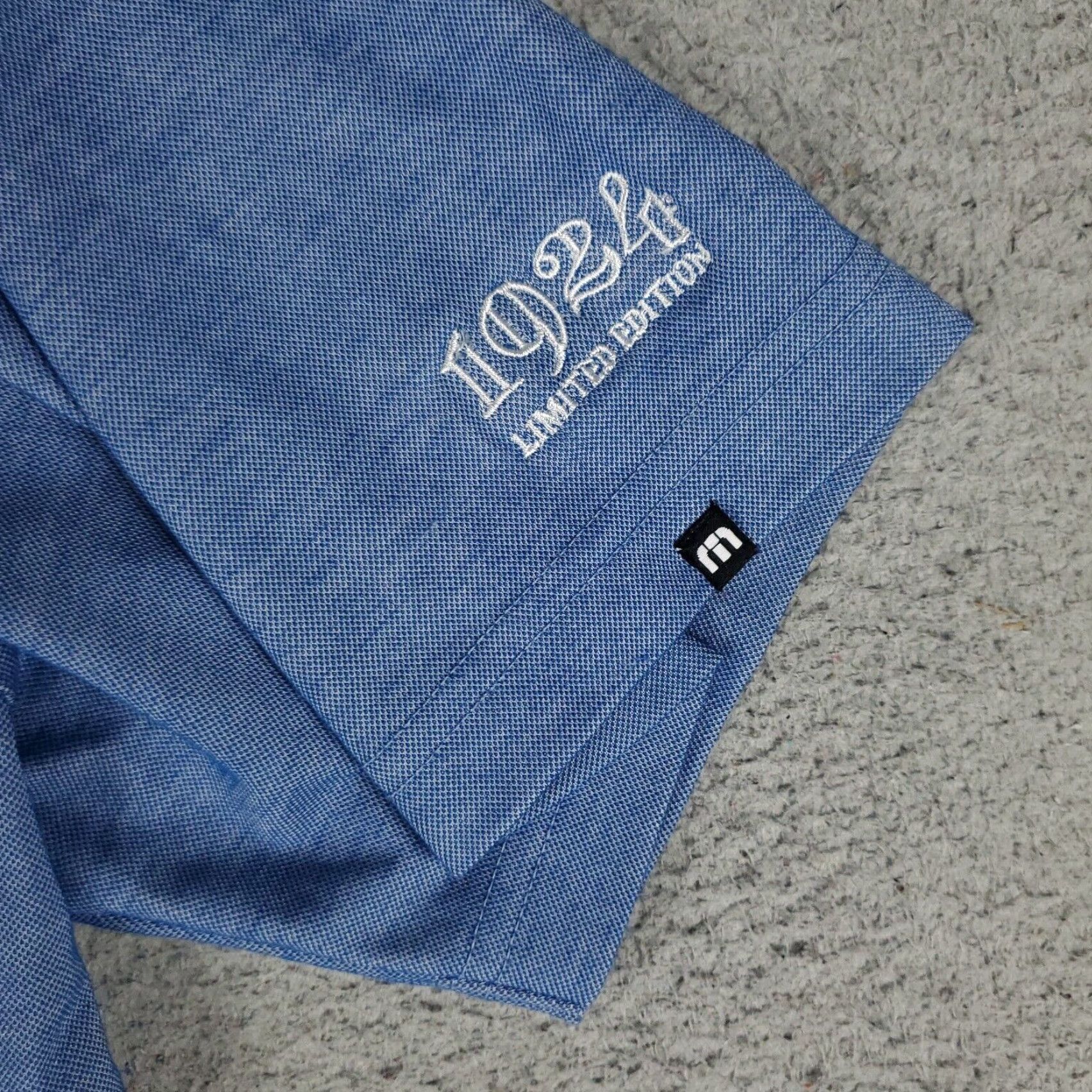 TravisMathew VINTAGE Travis Mathew Polo Shirt Mens 2XL Blue Short Sleeve Shirt Adult 2XL Blue Sports Casual Mens Size US XXL / EU 58 / 5 - 4 Thumbnail