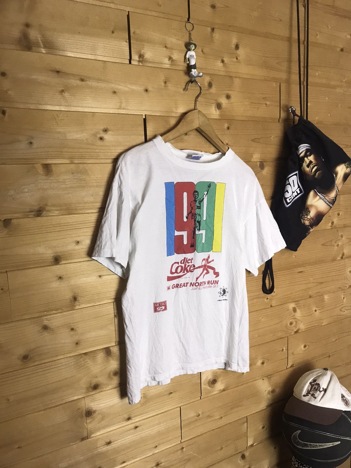 Vintage Vintage 1991 great north run single stitch t-shirt Size US M / EU 48-50 / 2 - 1 Thumbnail