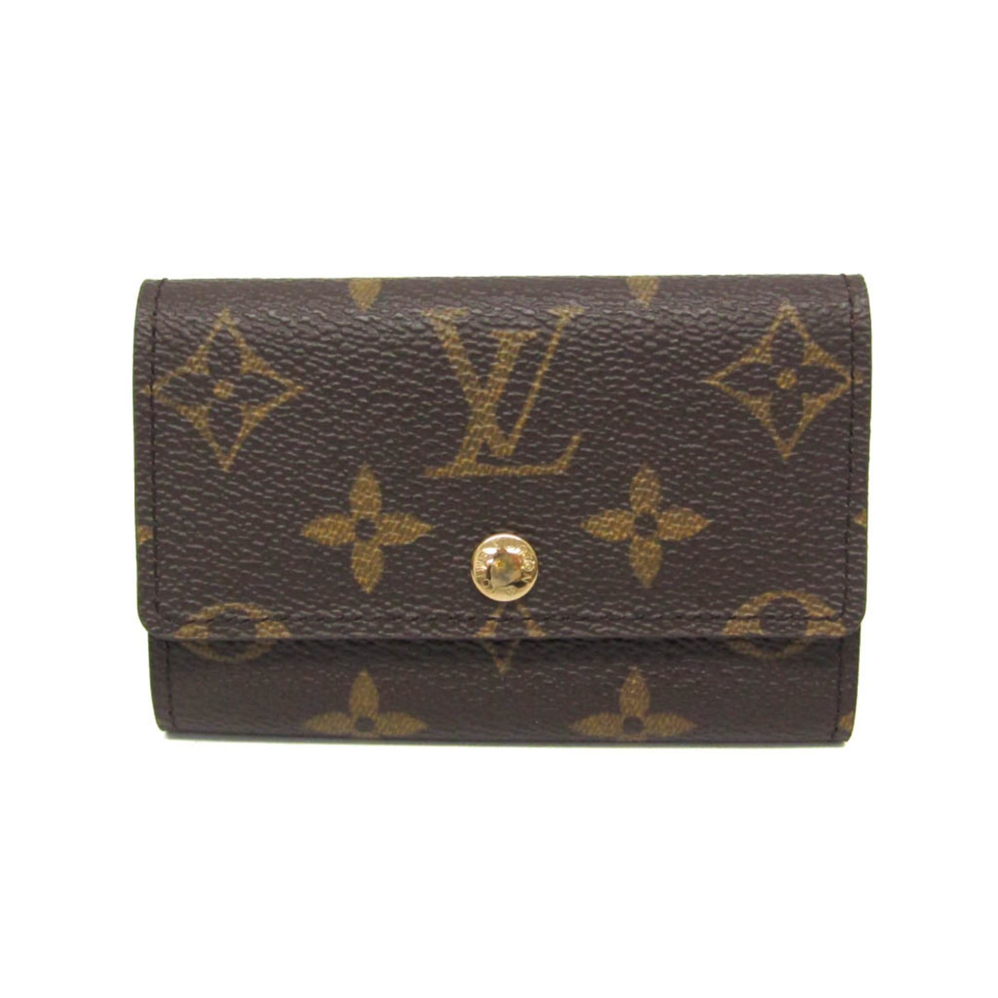 Louis Vuitton Louis Vuitton Monogram Key Holder 6 M62630 Men,Women Monogram Key Case Brown Size ONE SIZE - 1 Thumbnail