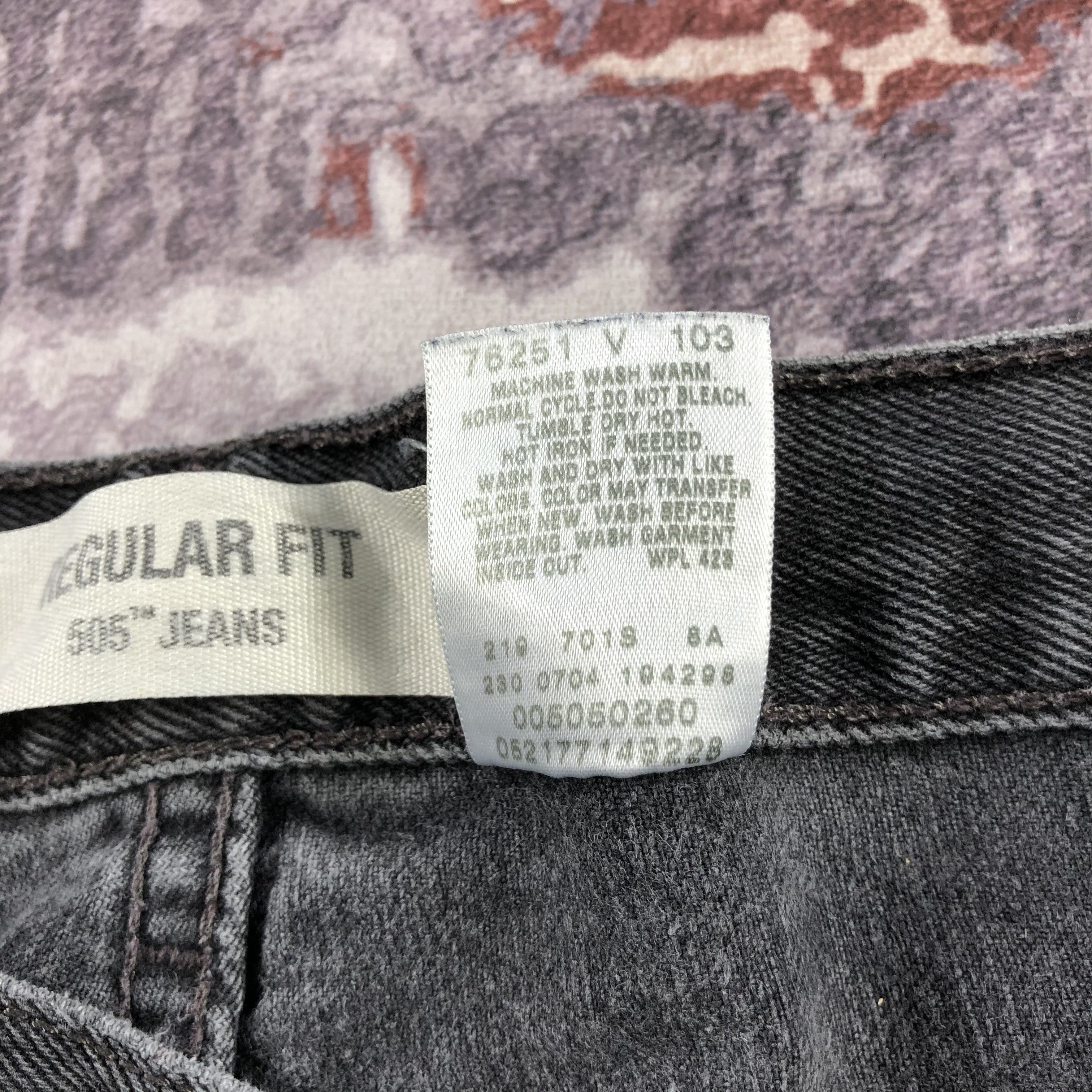 Levi's × Vintage Vintage Levis 505 Earth Tone Jeans-JM2648 Size US 36 / EU 52 - 15 Thumbnail