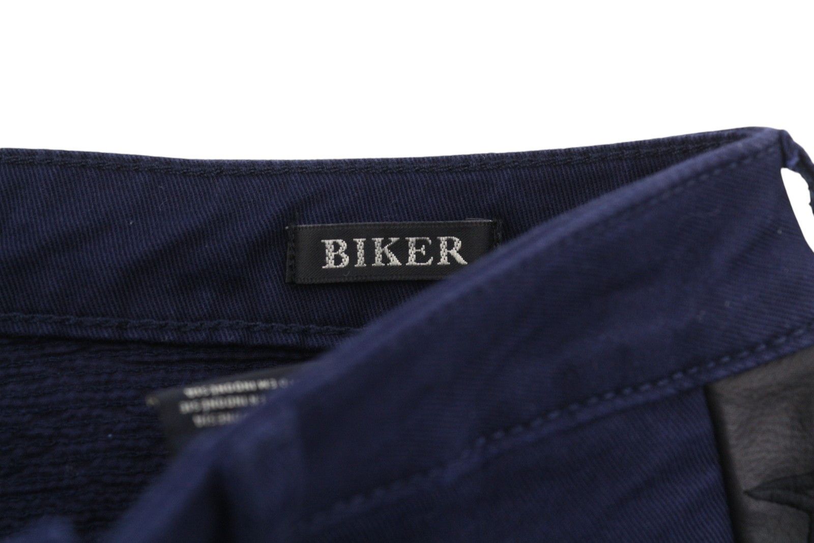 Maison Scotch BIKER W27 Dark Blue Skinny Stars Side Jeans 89092 Size 27" / US 4 / IT 40 - 6 Thumbnail