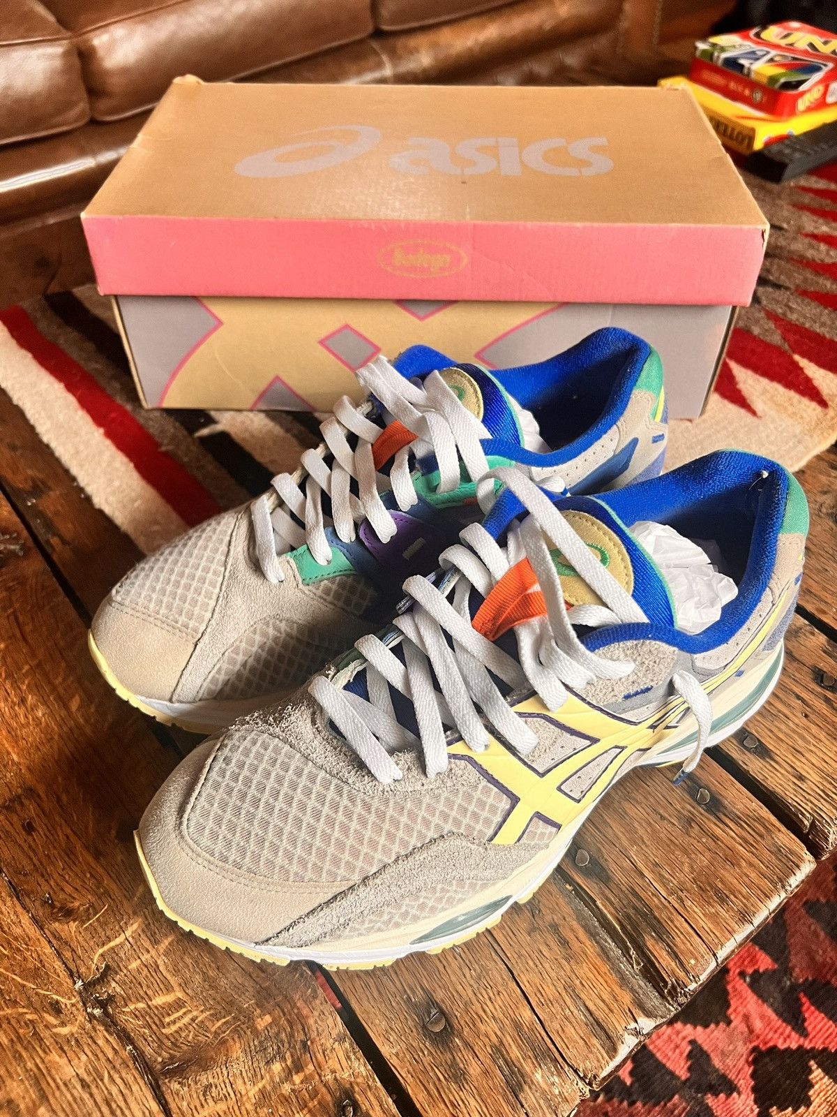 image of Asics x Bodega Size 10 Mens Shoes in Grey